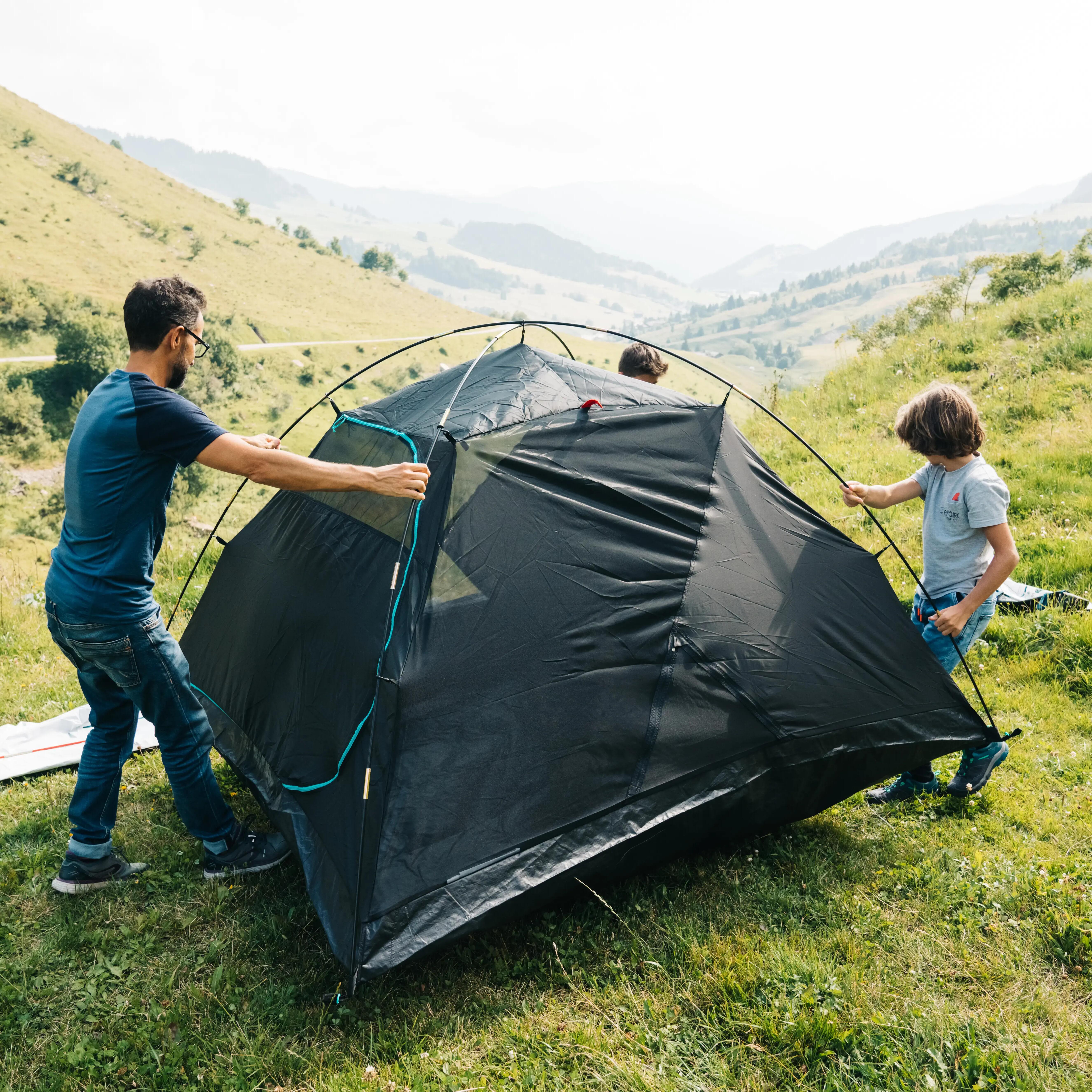 Camping Tent MH100 - 3-P - Fresh&Black