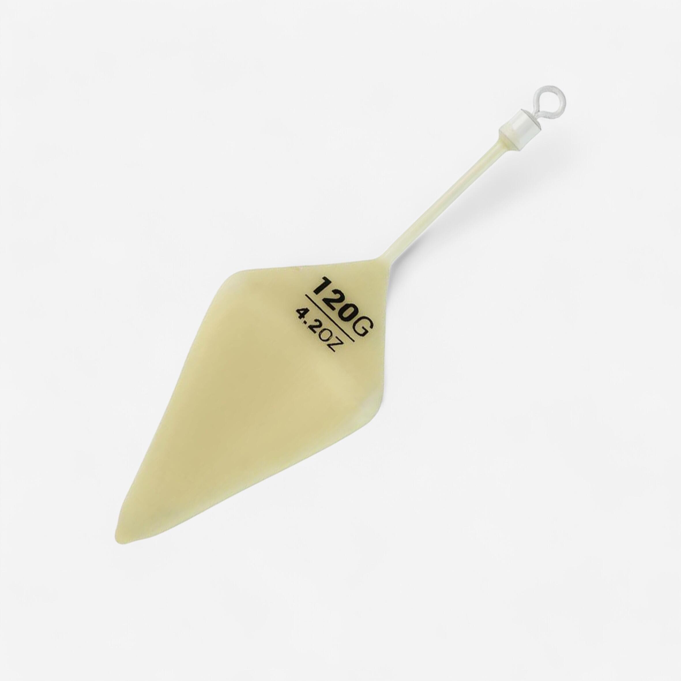 Glow in the Dark Silicone Pyramid Sinker for surfcasting