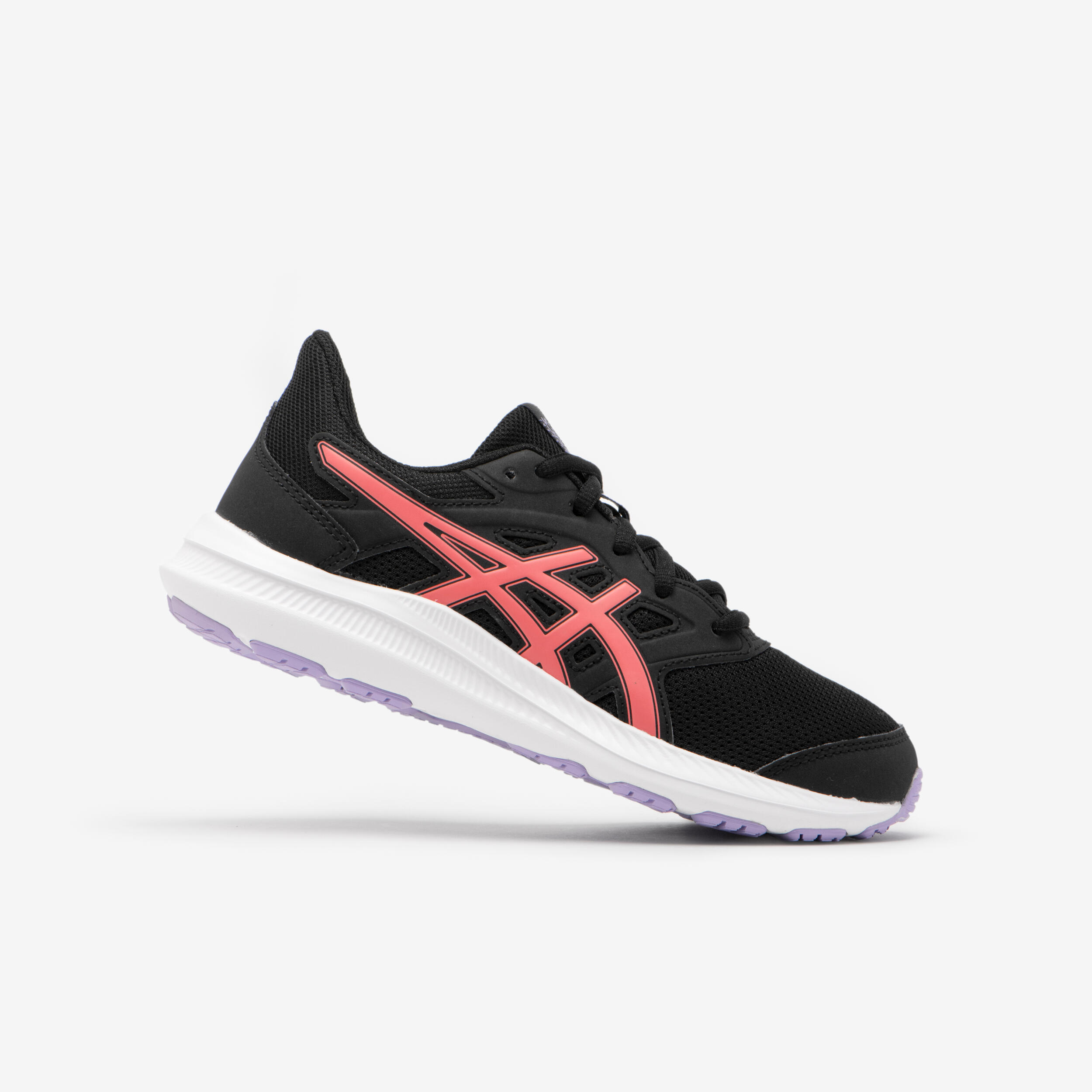 GIRLS' ASICS - JOLT 4 RUNNING SHOES - BLACK