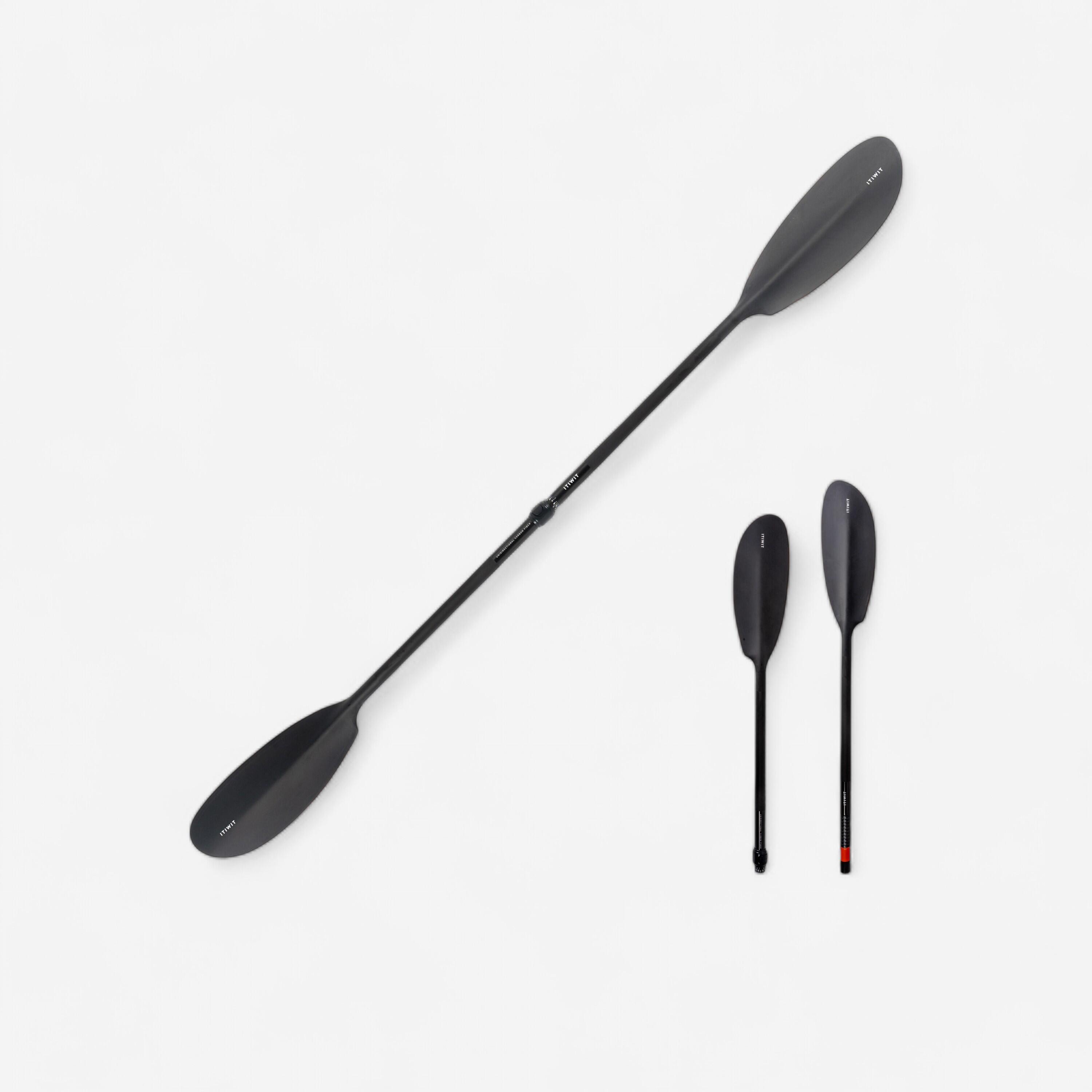 Adjustable split 2-part carbon kayak paddle 210-220 cm - X900