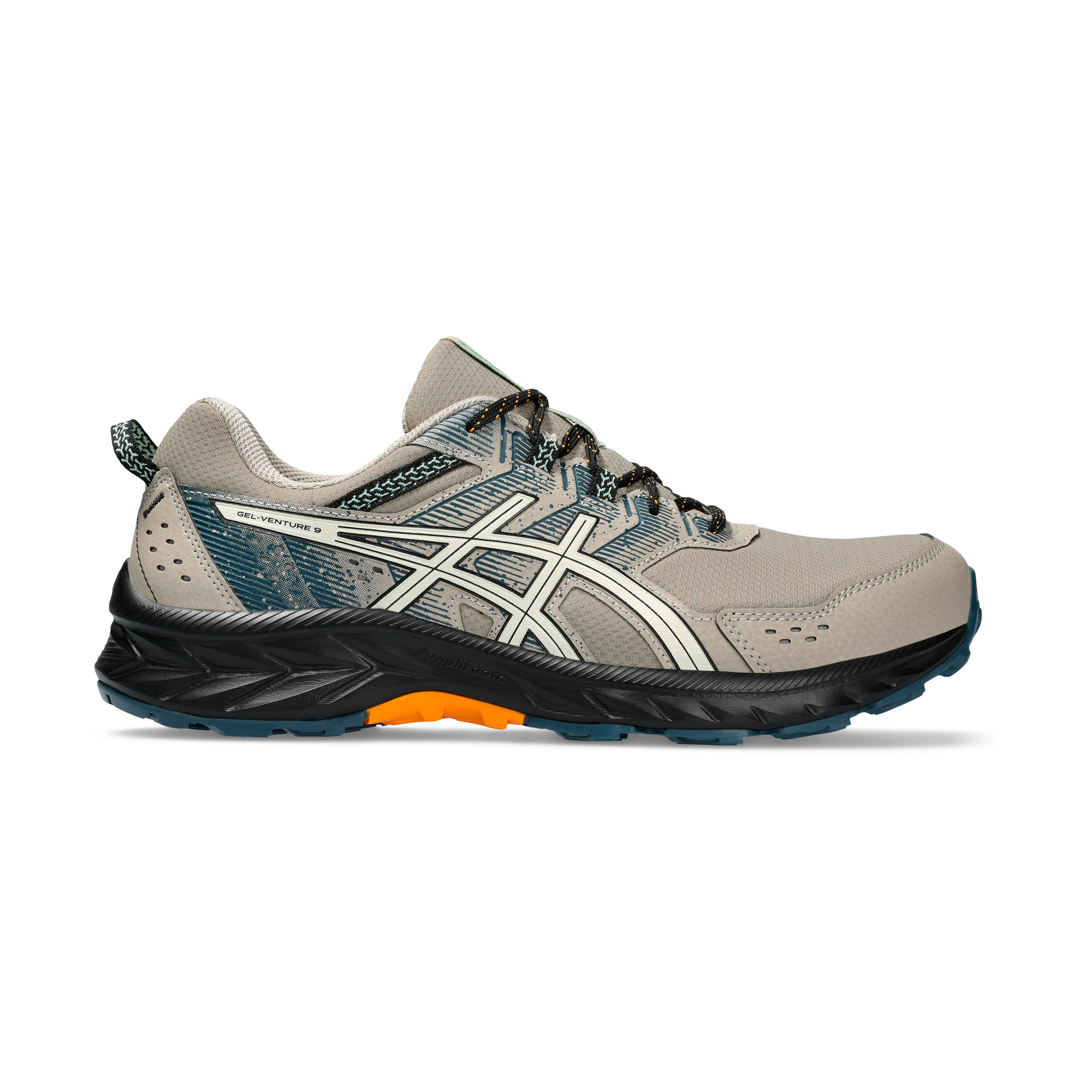 MEN'S ASICS GEL VENTURE 9 WALKING SHOES  ON AND OFF ROAD - BEIGE