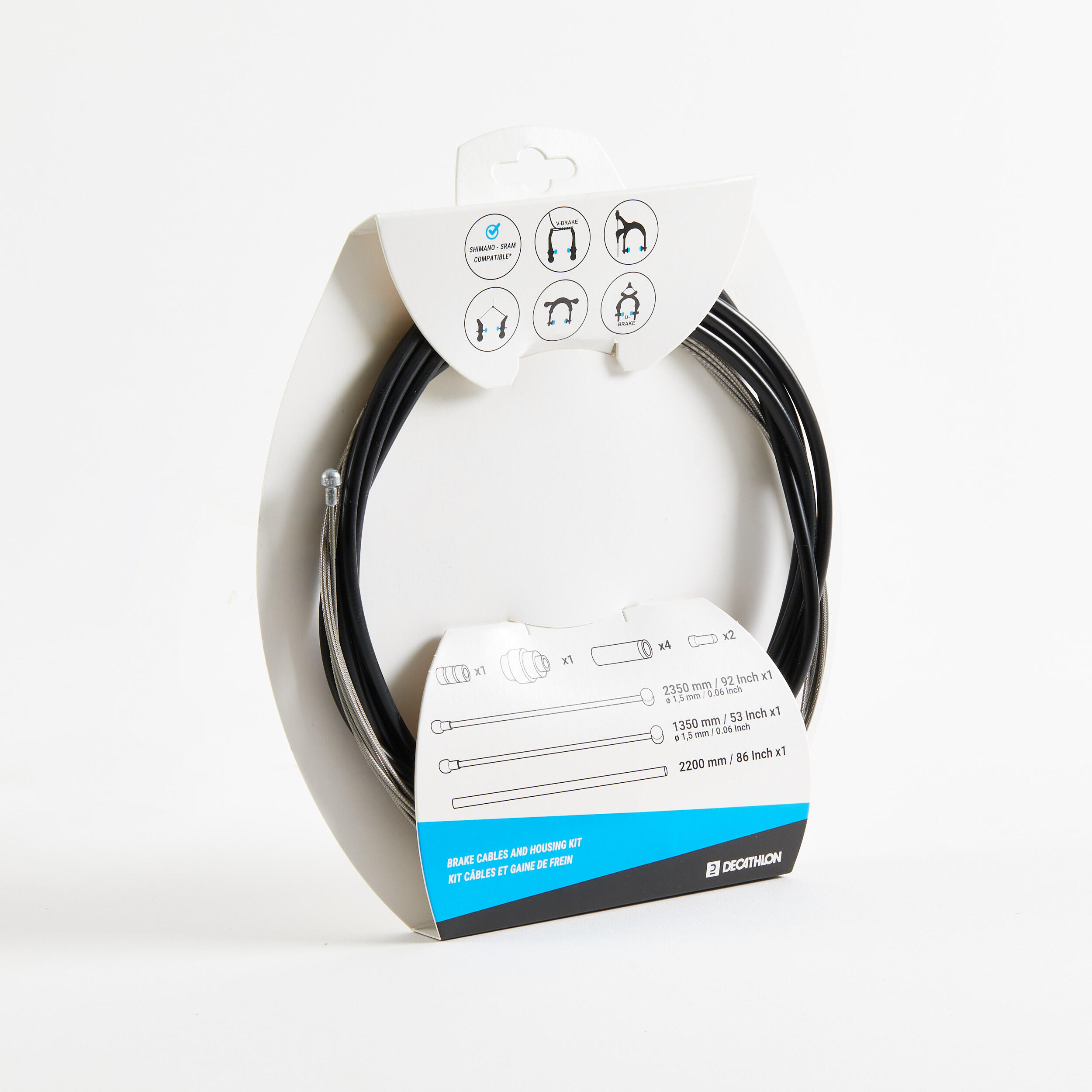 Universal Brake Cable and Housing Kit