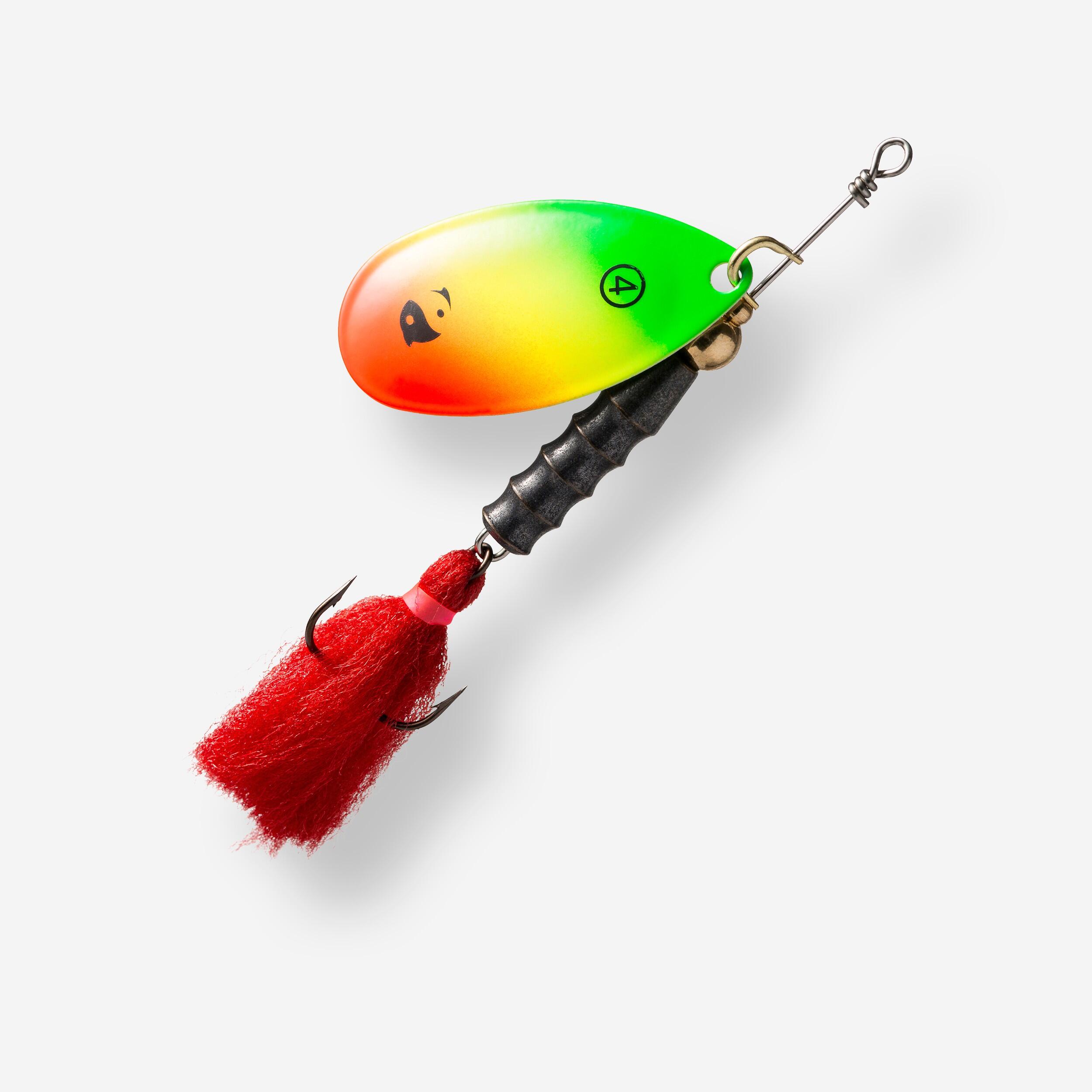 WETA PUFF -4 RASTA PREDATOR FISHING SPINNER