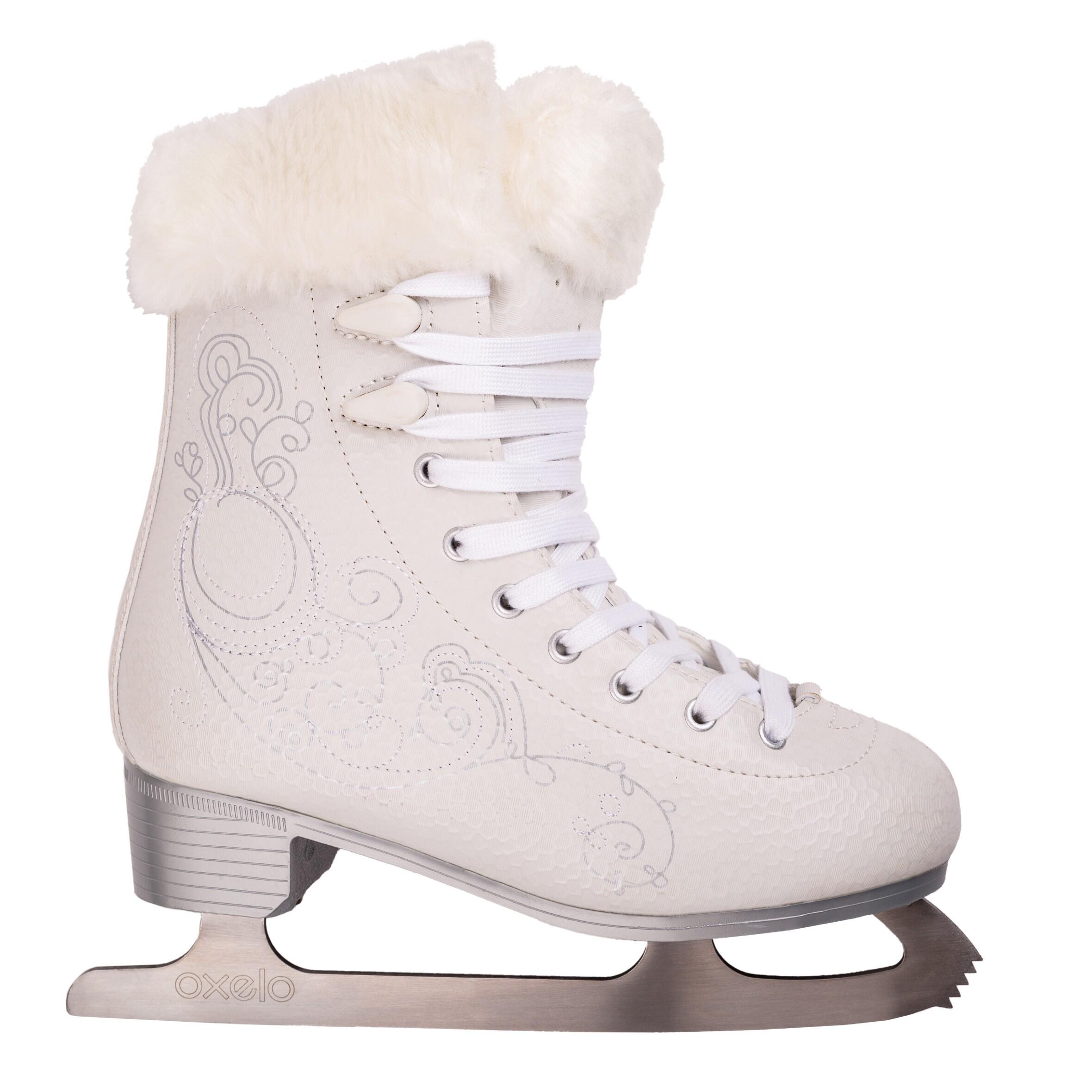 500 Women's Ice Skates - White
