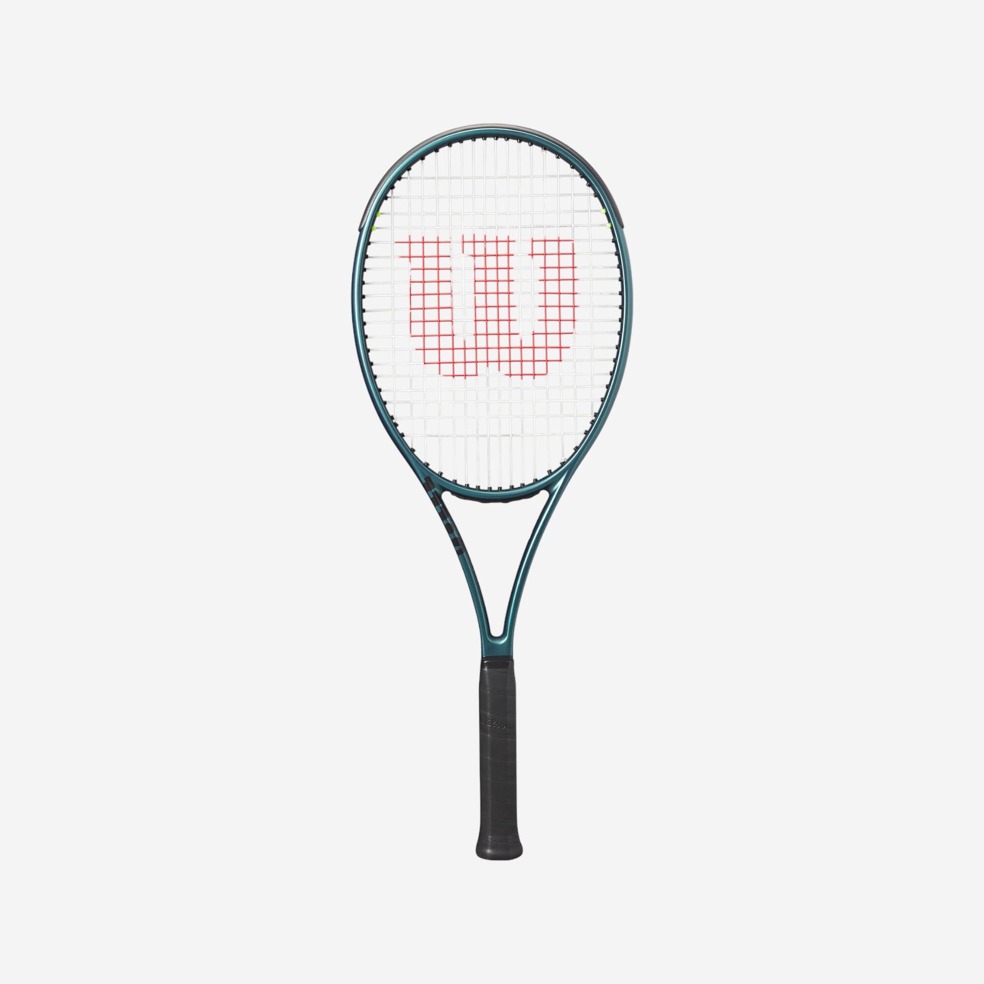 Adult Tennis Racket 98 16x19 V9 305g Unstrung - Green
