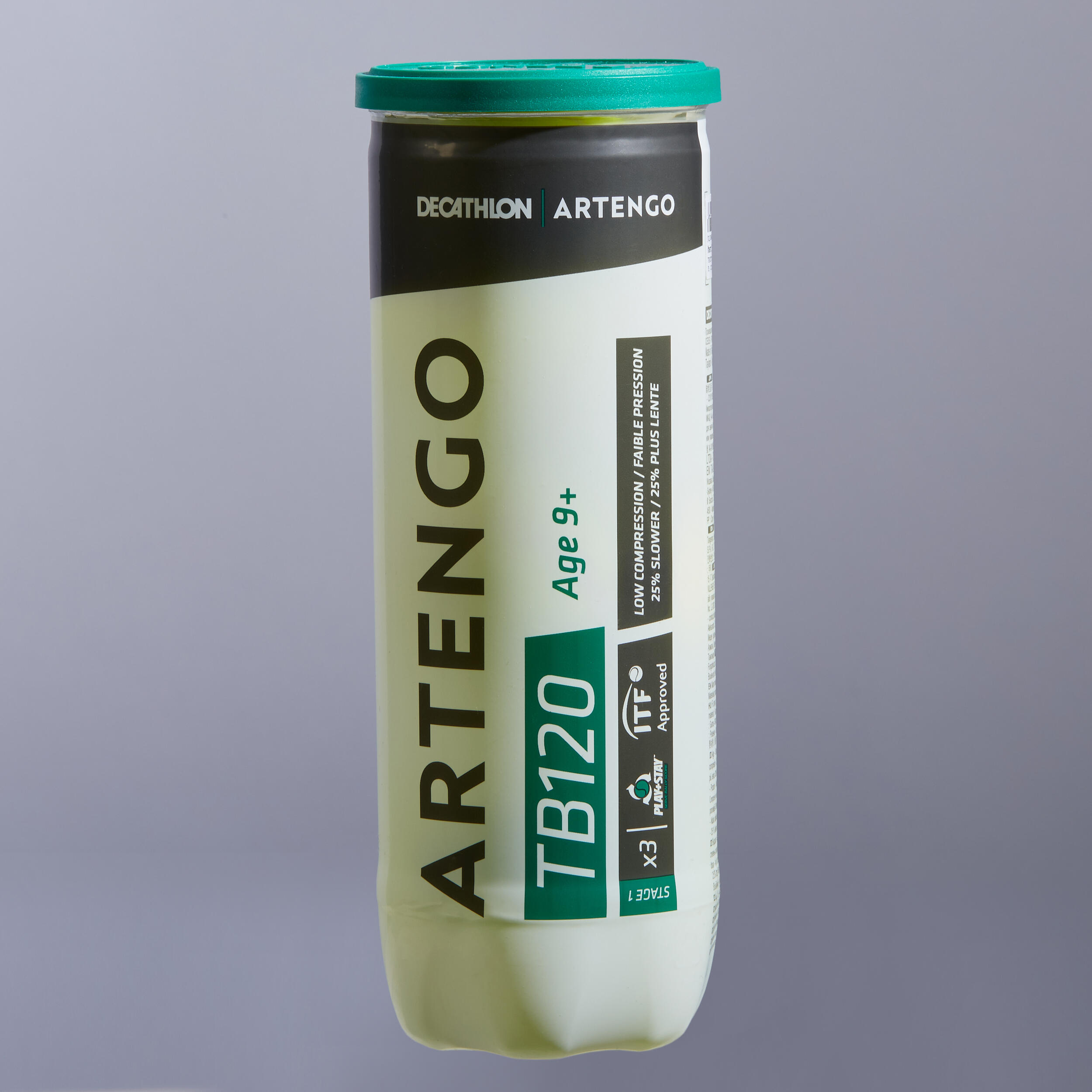 TB120 Kids' Match Pressure Tennis Ball Tri-Pack