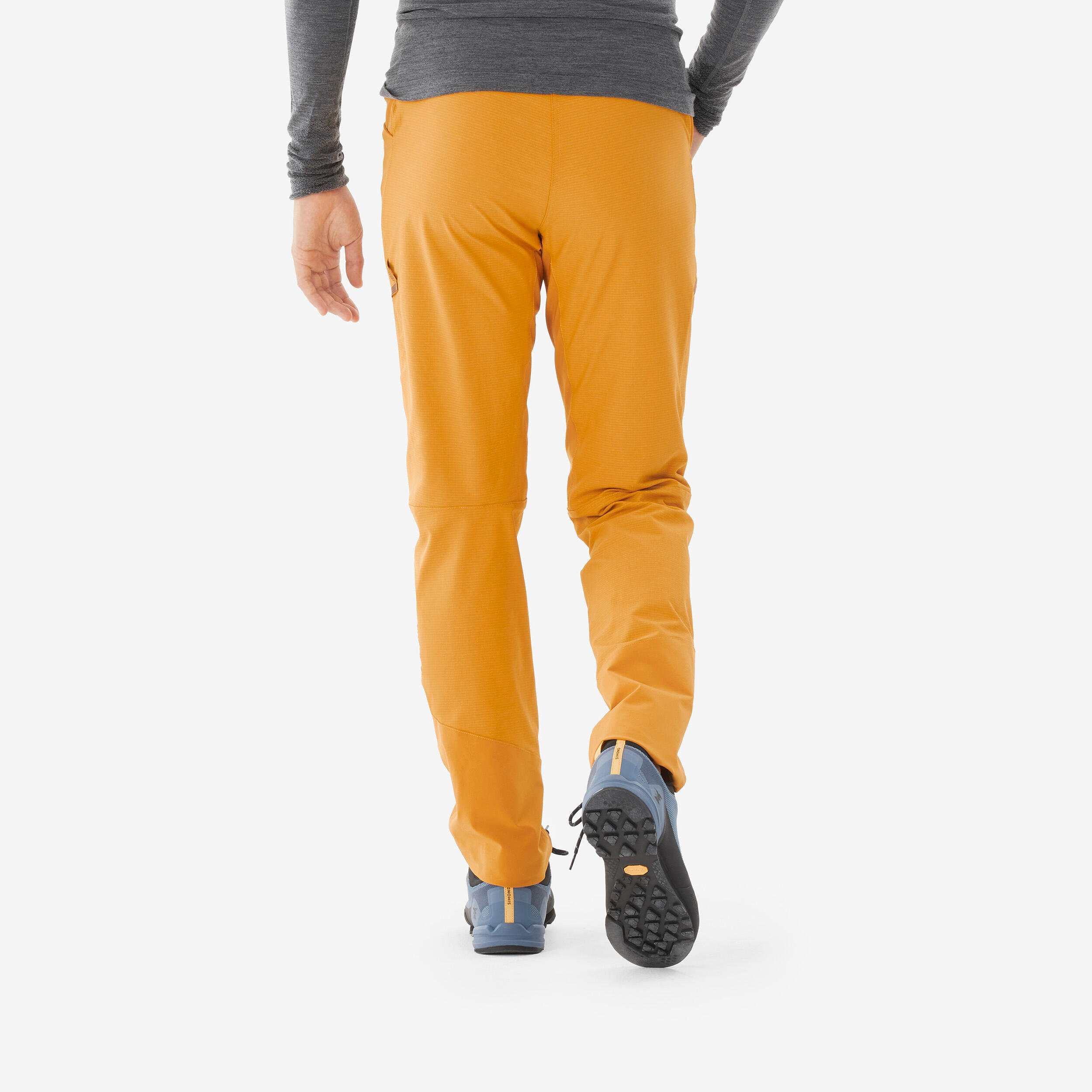 Men's Big Wall Climbing Pants EDGE - Ochre