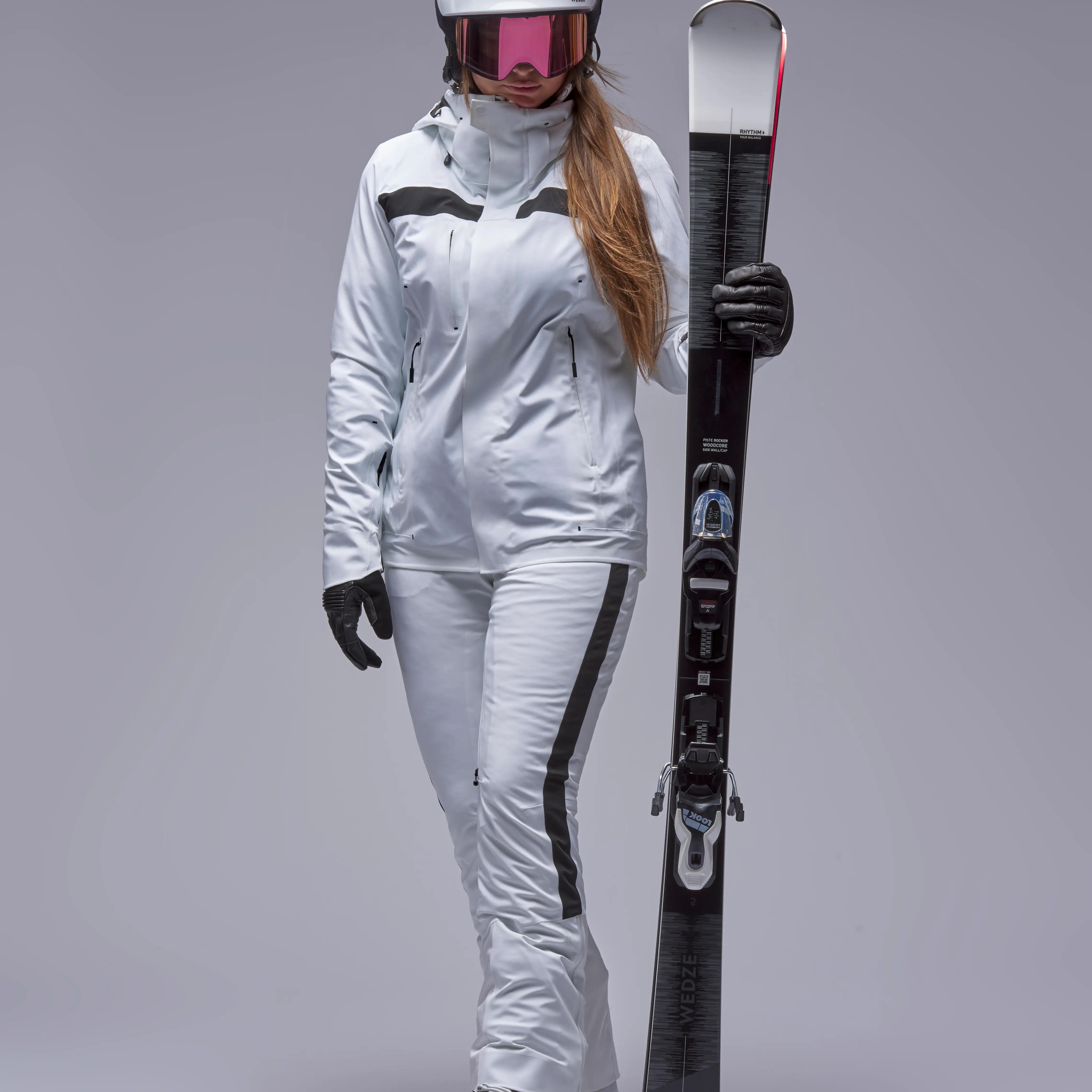 WOMEN'S SKI LINER JACKET 900 - WHITE