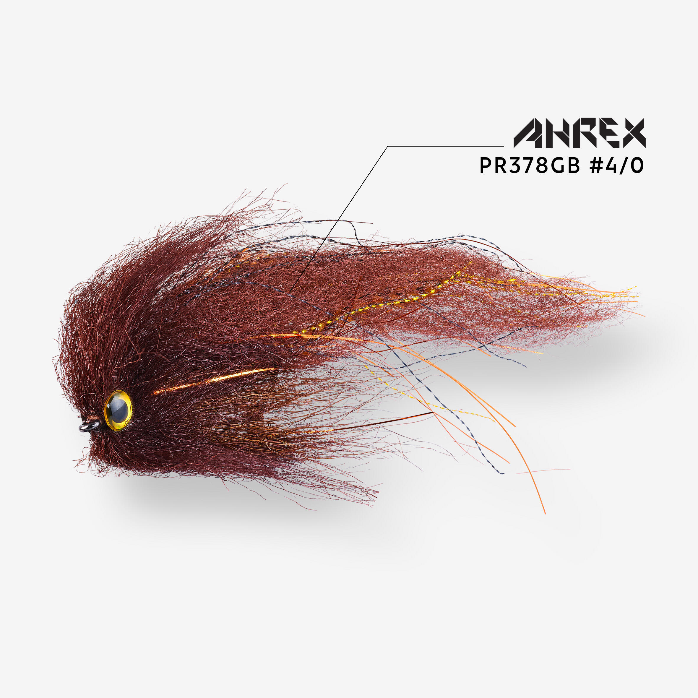 Streamer Predator Pike-Predator HRK70-Bronze/Brown