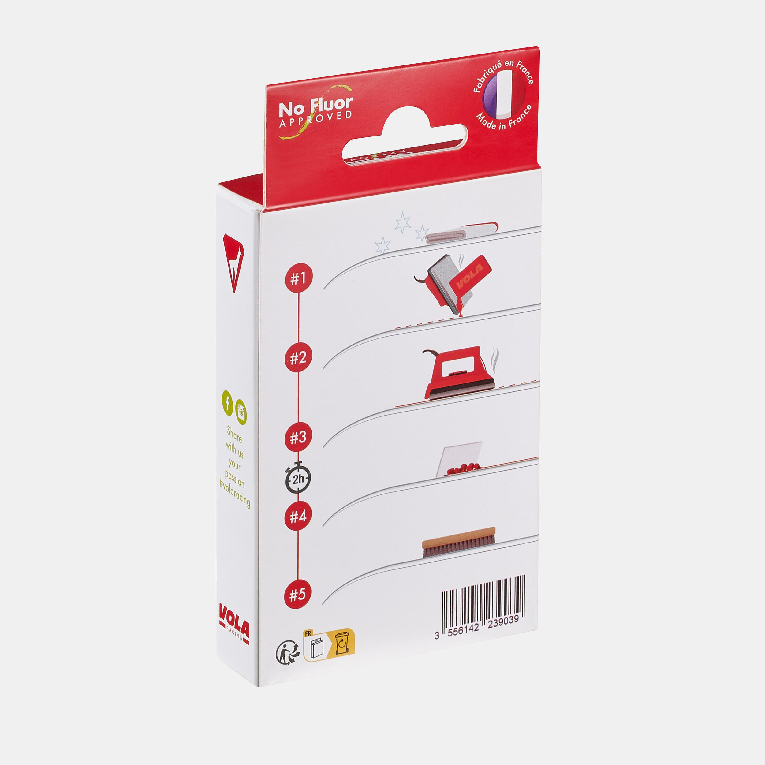 110g competition wax for skis/snowboards  all temperatures (-14° / -4°