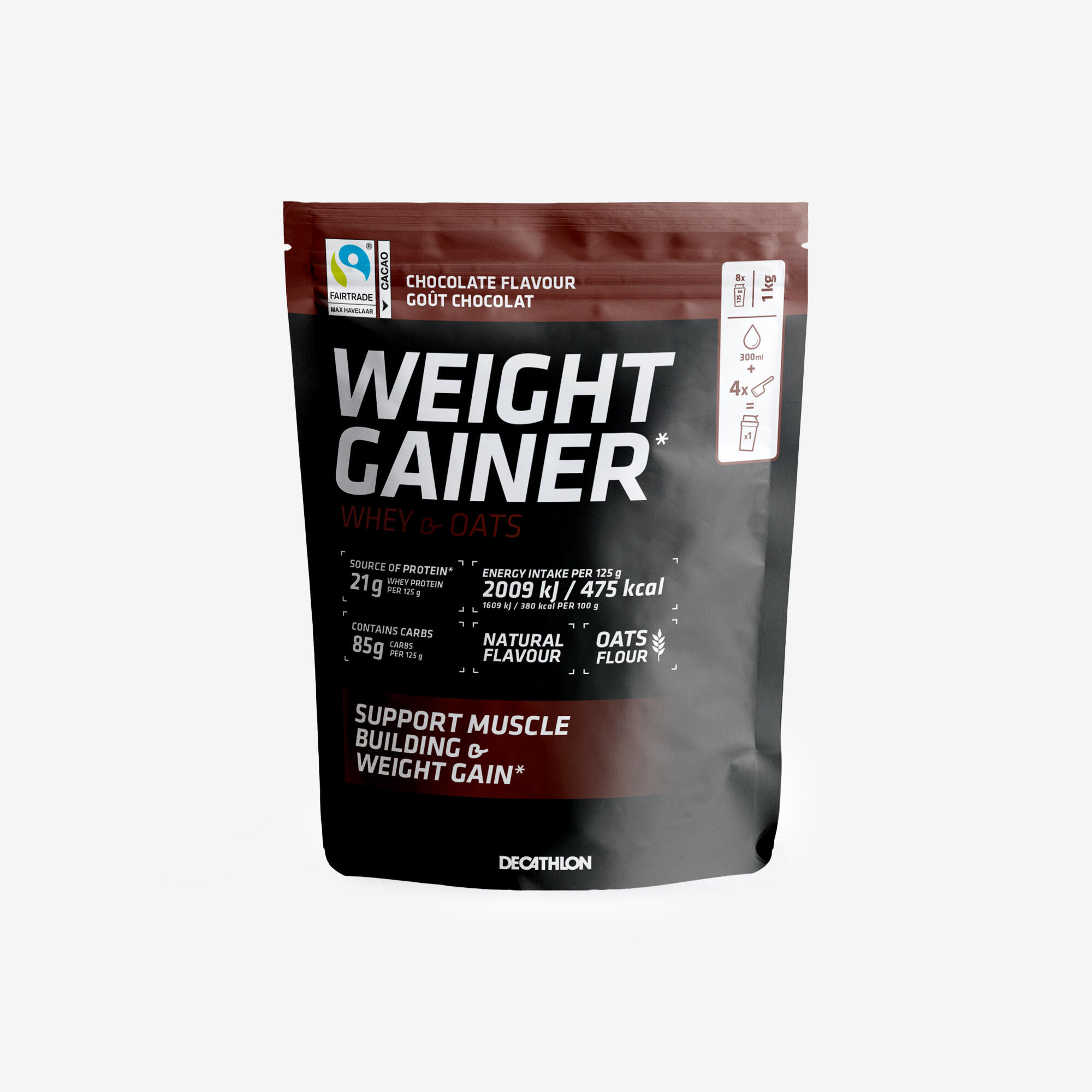 Weight Gainer Oat & Whey  Chocolate Flavour 1 kg