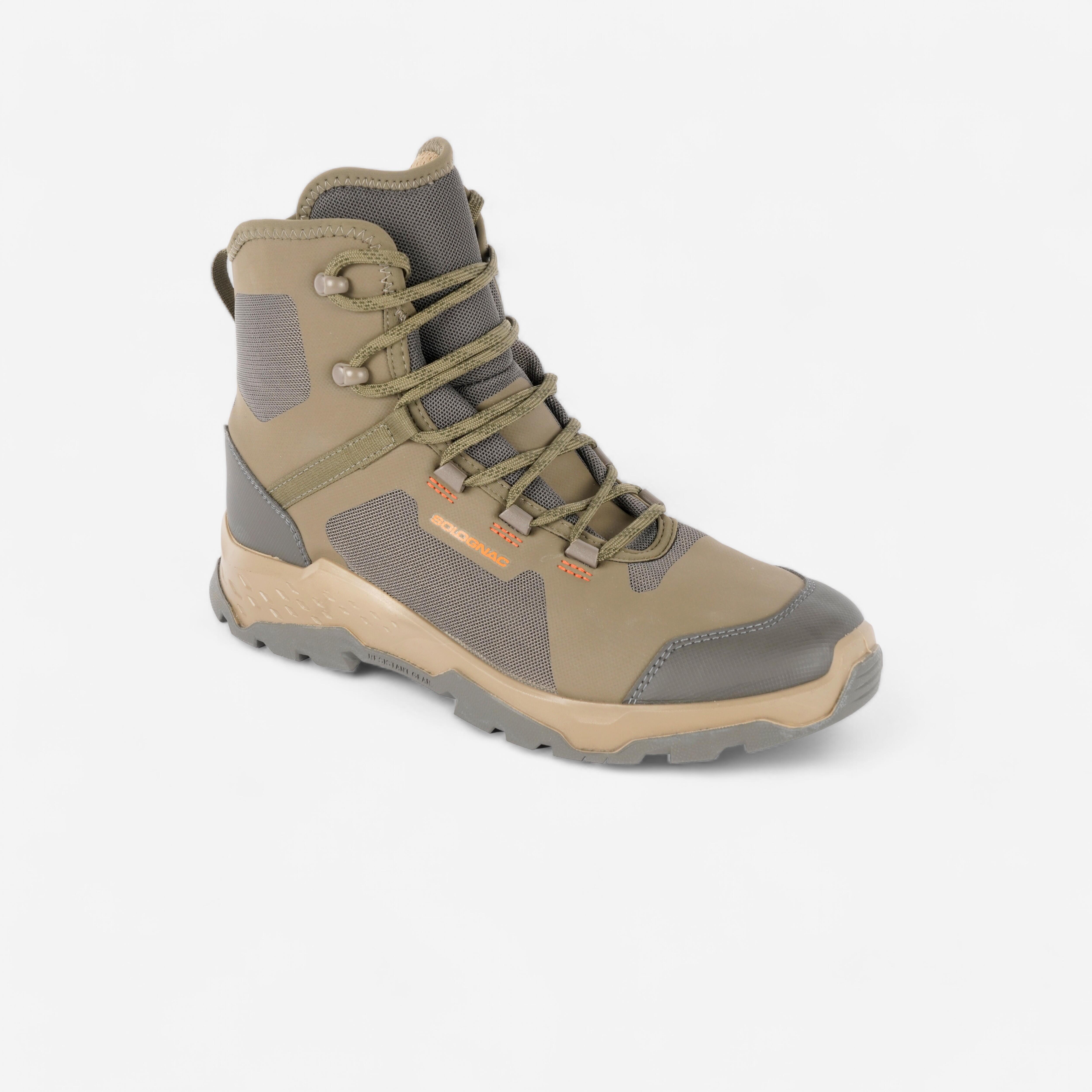 Silent Breathable Boots - Brown