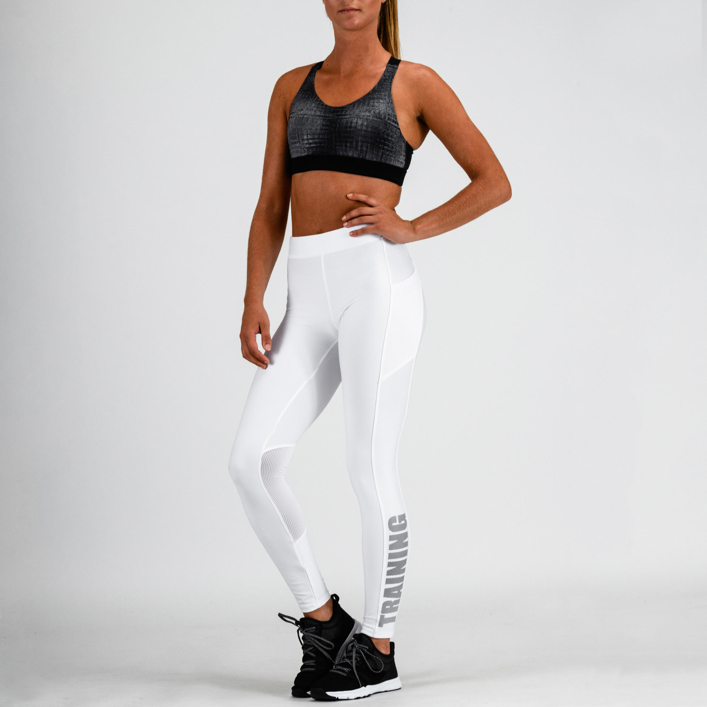 120 Women's Cardio Fitness Leggings - White