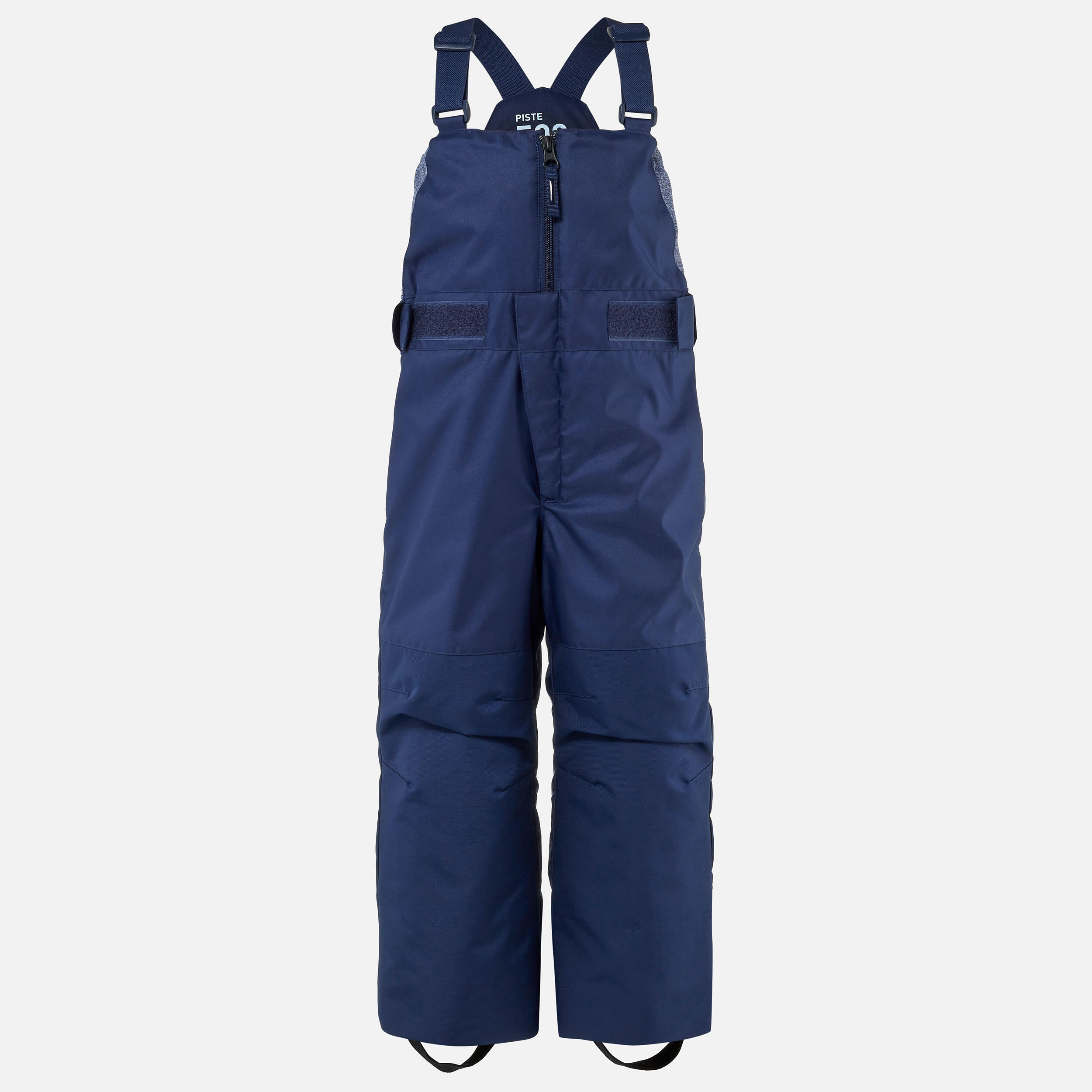 KIDS’ WARM AND WATERPROOF SKI SDUNGAREES - 500 PNF - NAVY BLUE