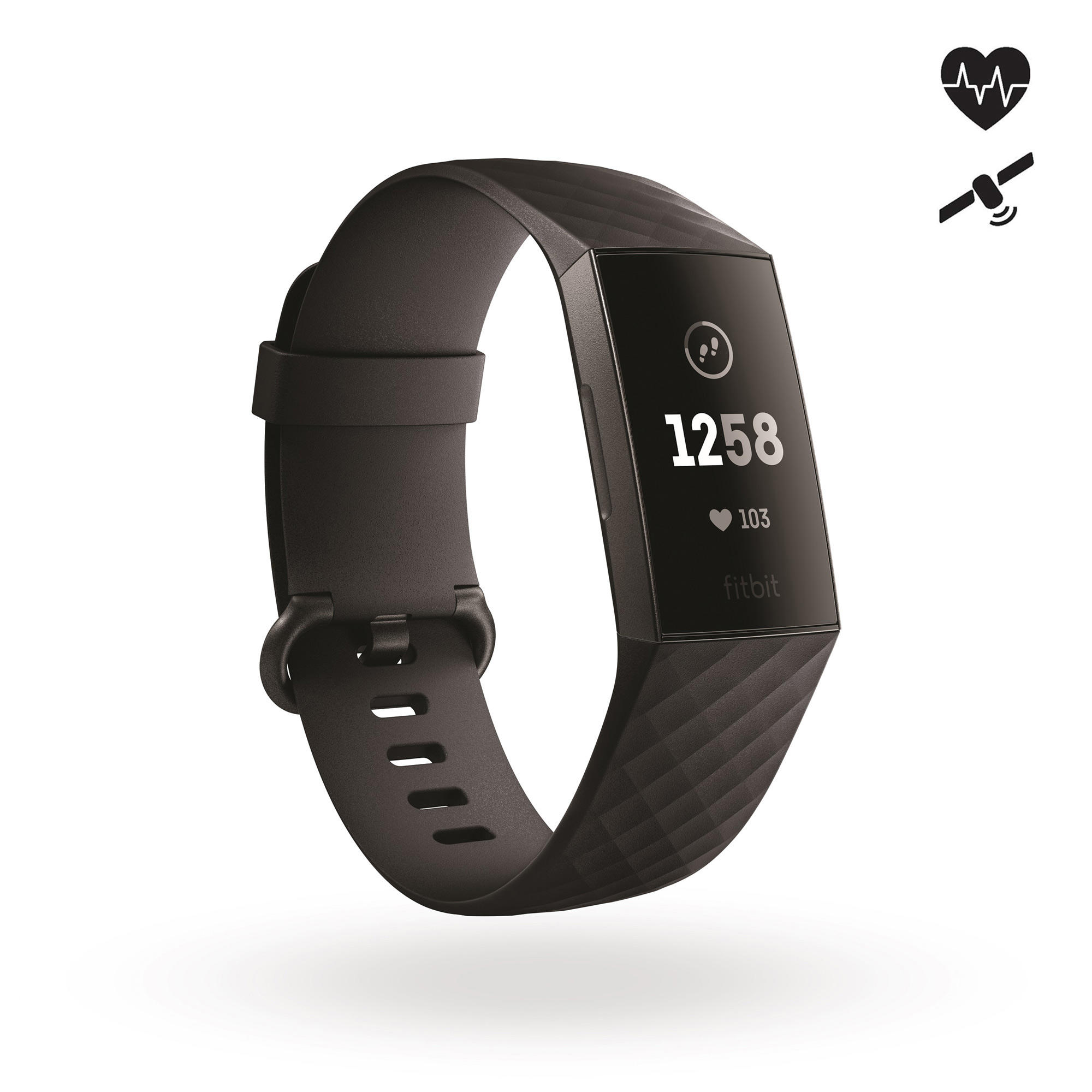 Charge 3 Activity Wristband - black
