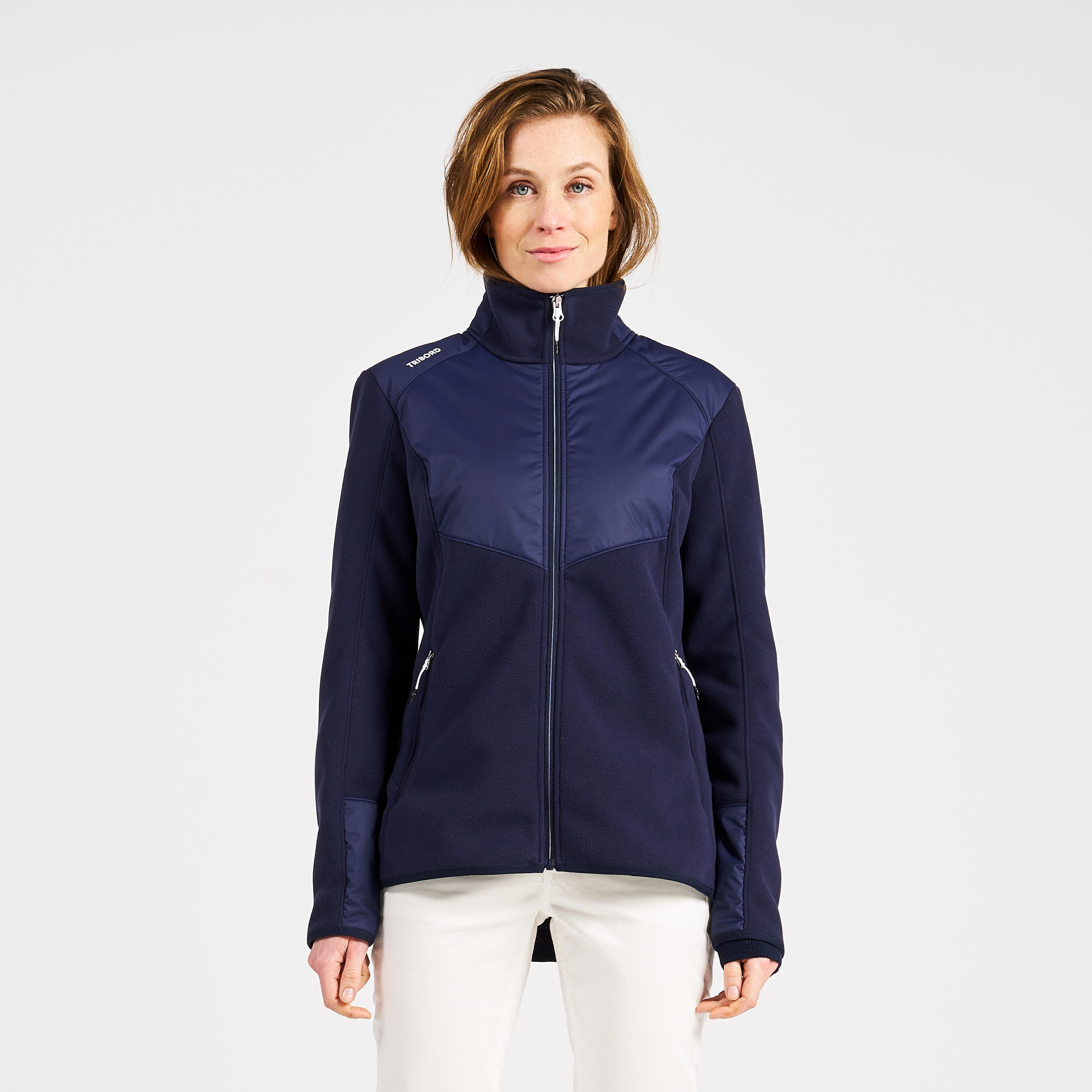 Women’s Warm Sailing Fleece SAILING 500 Blue