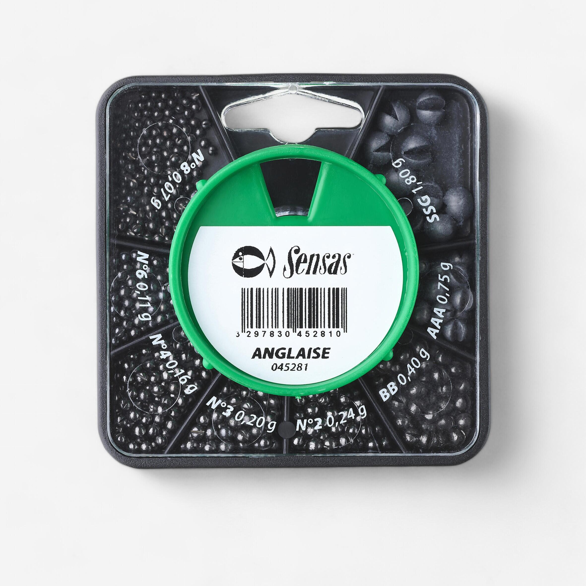 SENSAS GB DISPENSER BOX STILL/GB/QUIVER/BOLOGNESE FISHING BALLASTS