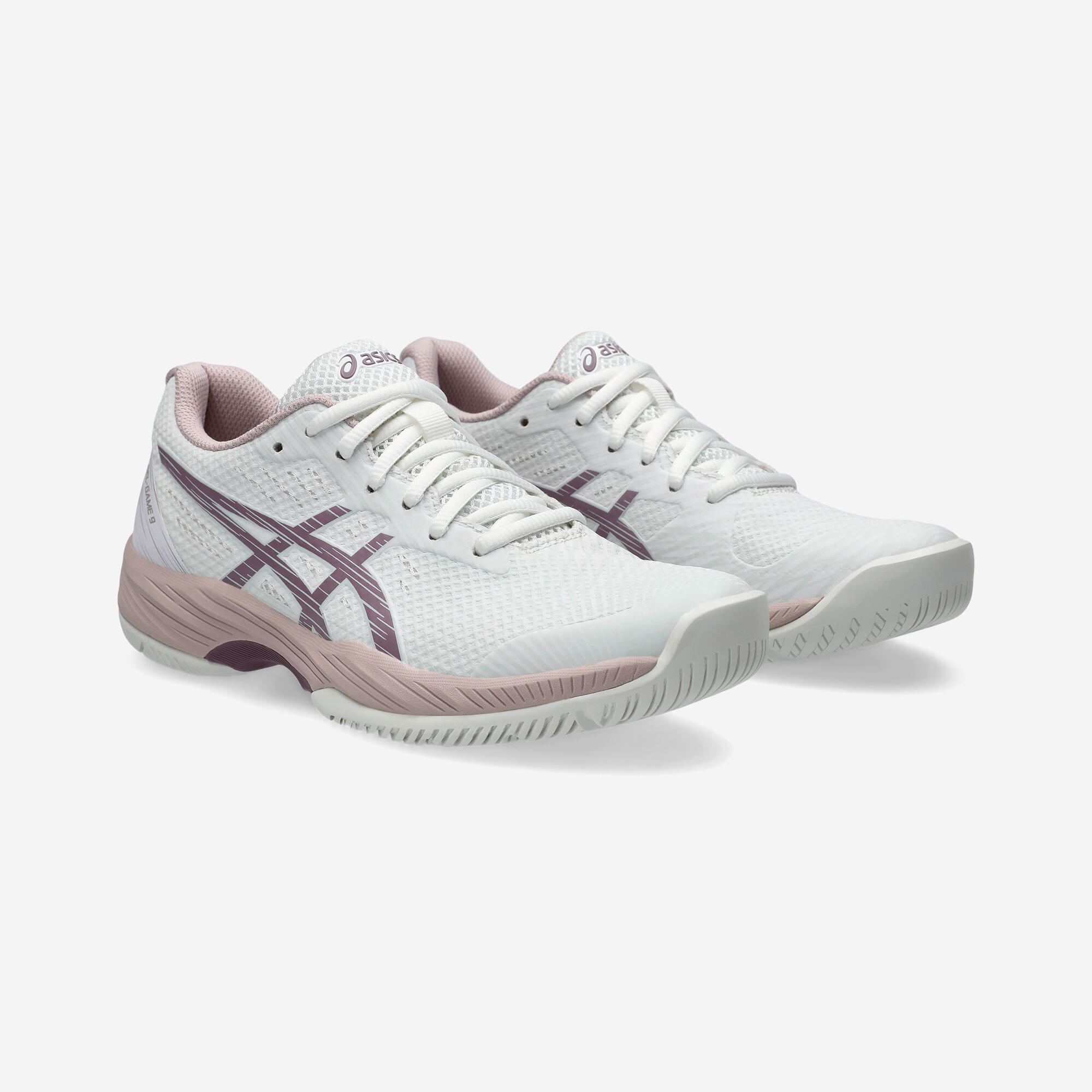 Women's Comfortable Multicourt Tennis Shoes Gel Game 9 - White