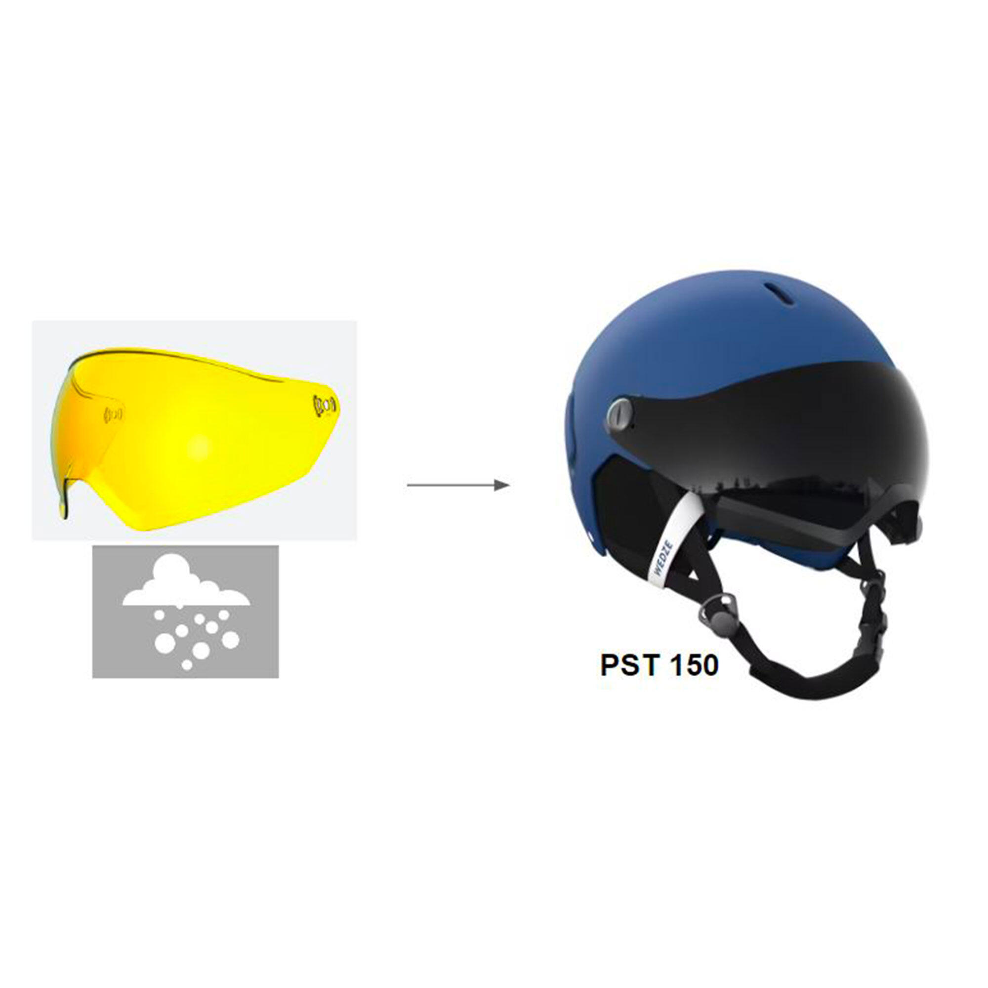 SKI HELMET VISOR HPST 150 S1