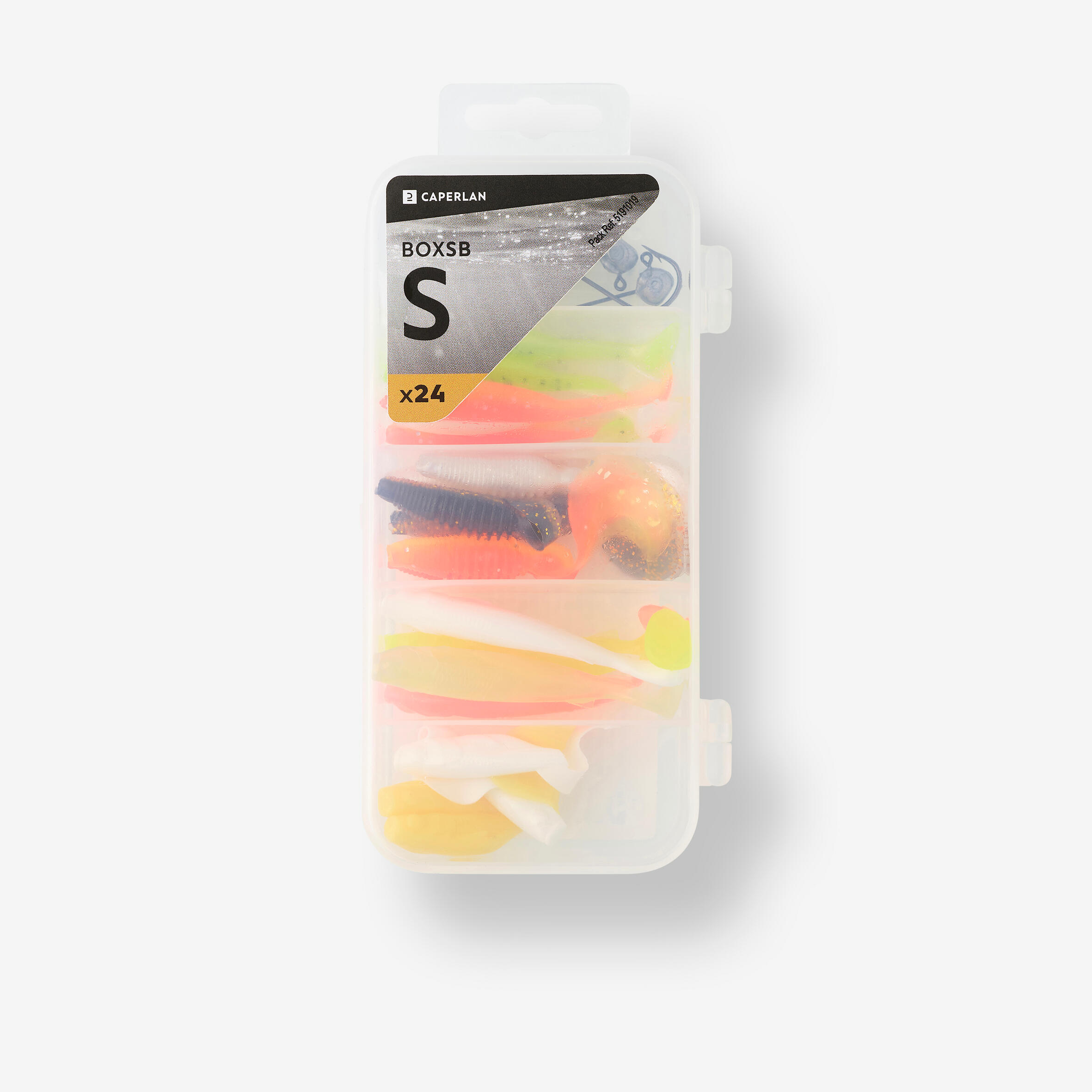 BOX OF SOFT LURES BOX SB S