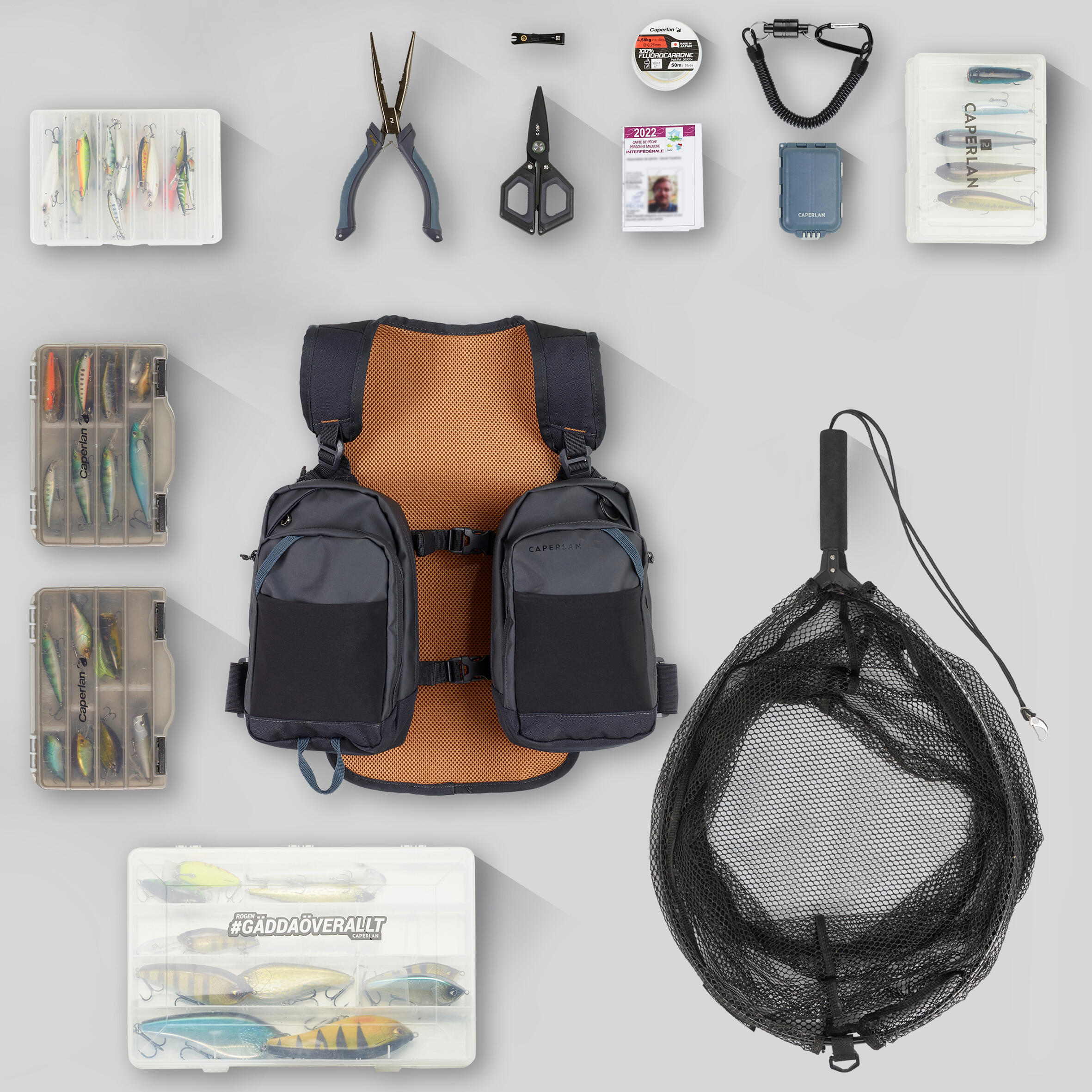 Dual Fishing Chest Pack 500 10 L