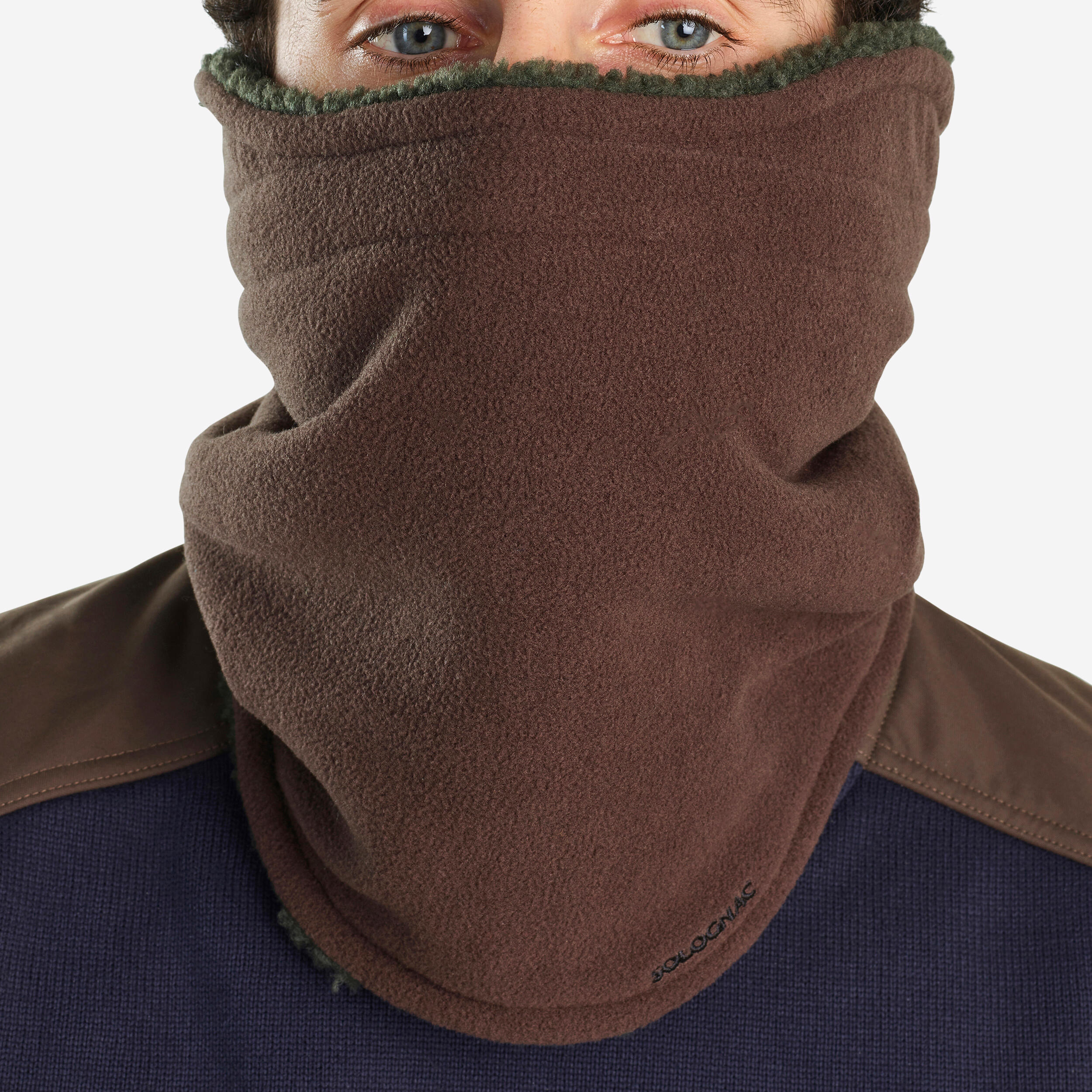 REVERSIBLE NECK WARMER SHERPA 500