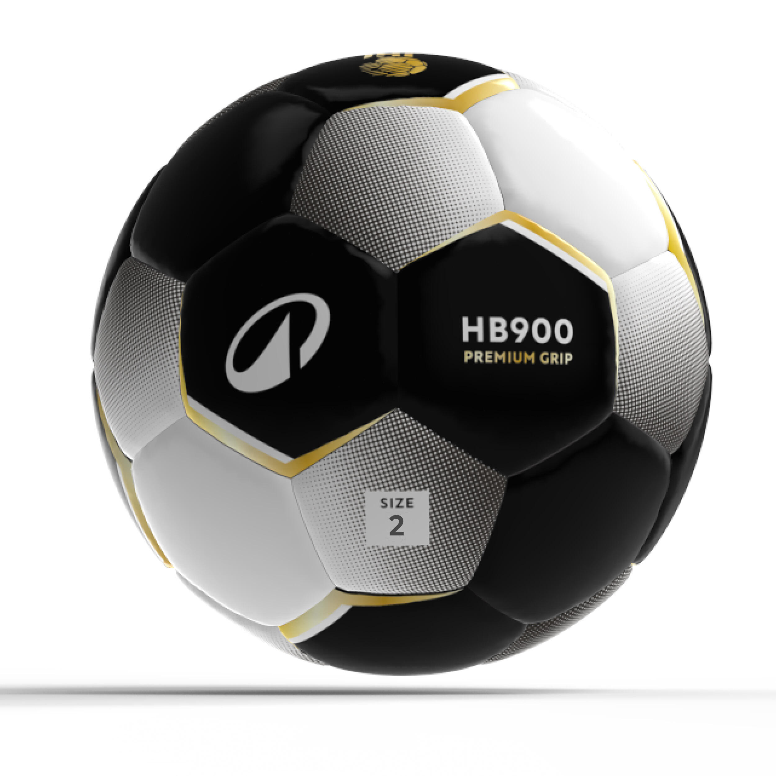 Handball H900 Size 2 - White/Black