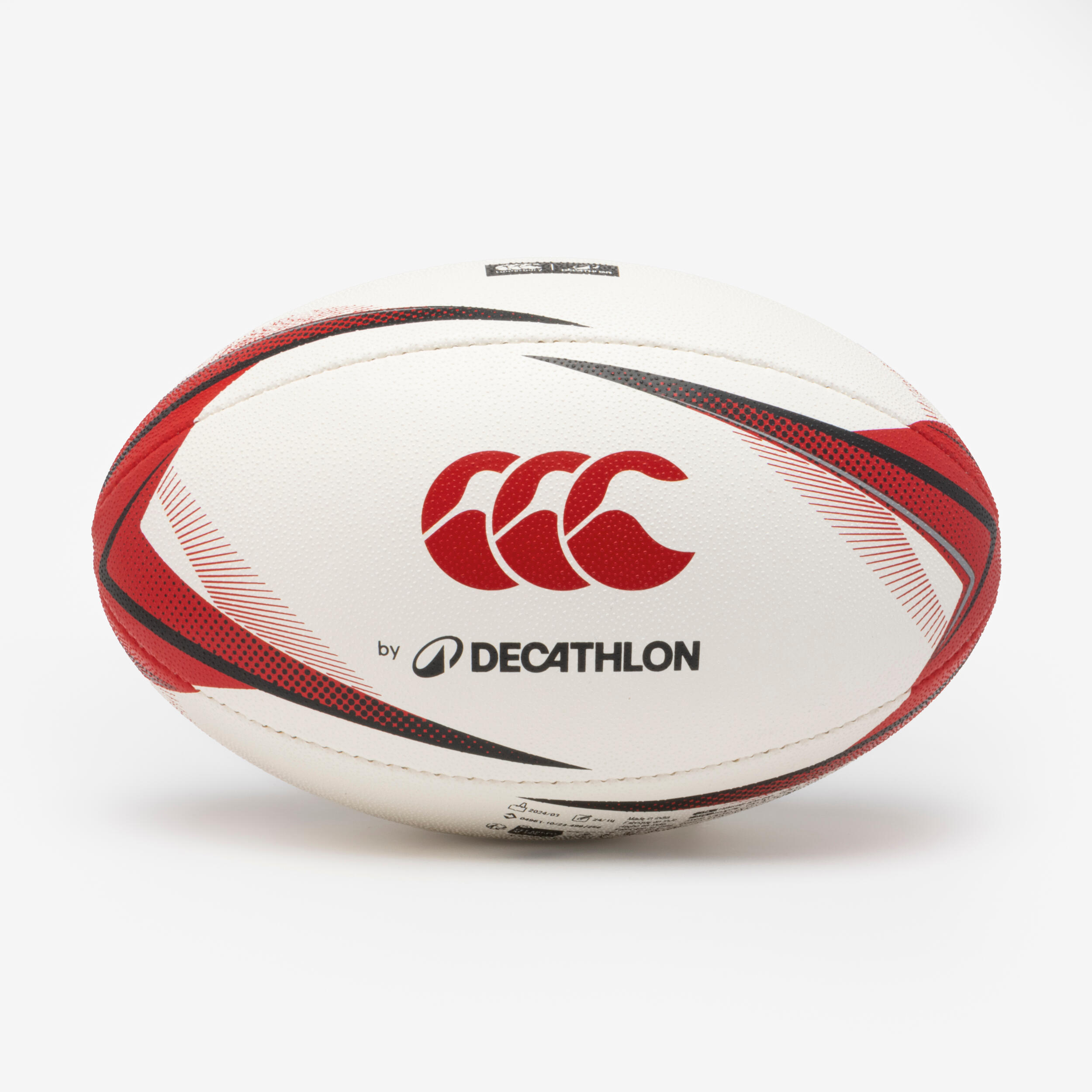 Size 4 Rugby Ball Match - Red