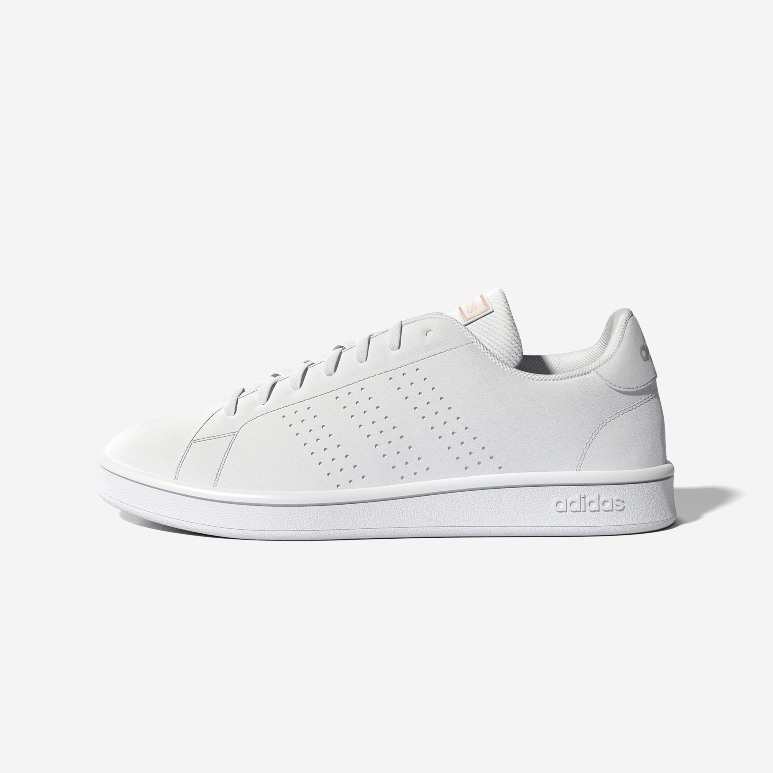 ADIDAS ADVANTAGE BASE WOMEN'S WALKING TRAINERS - WHITE