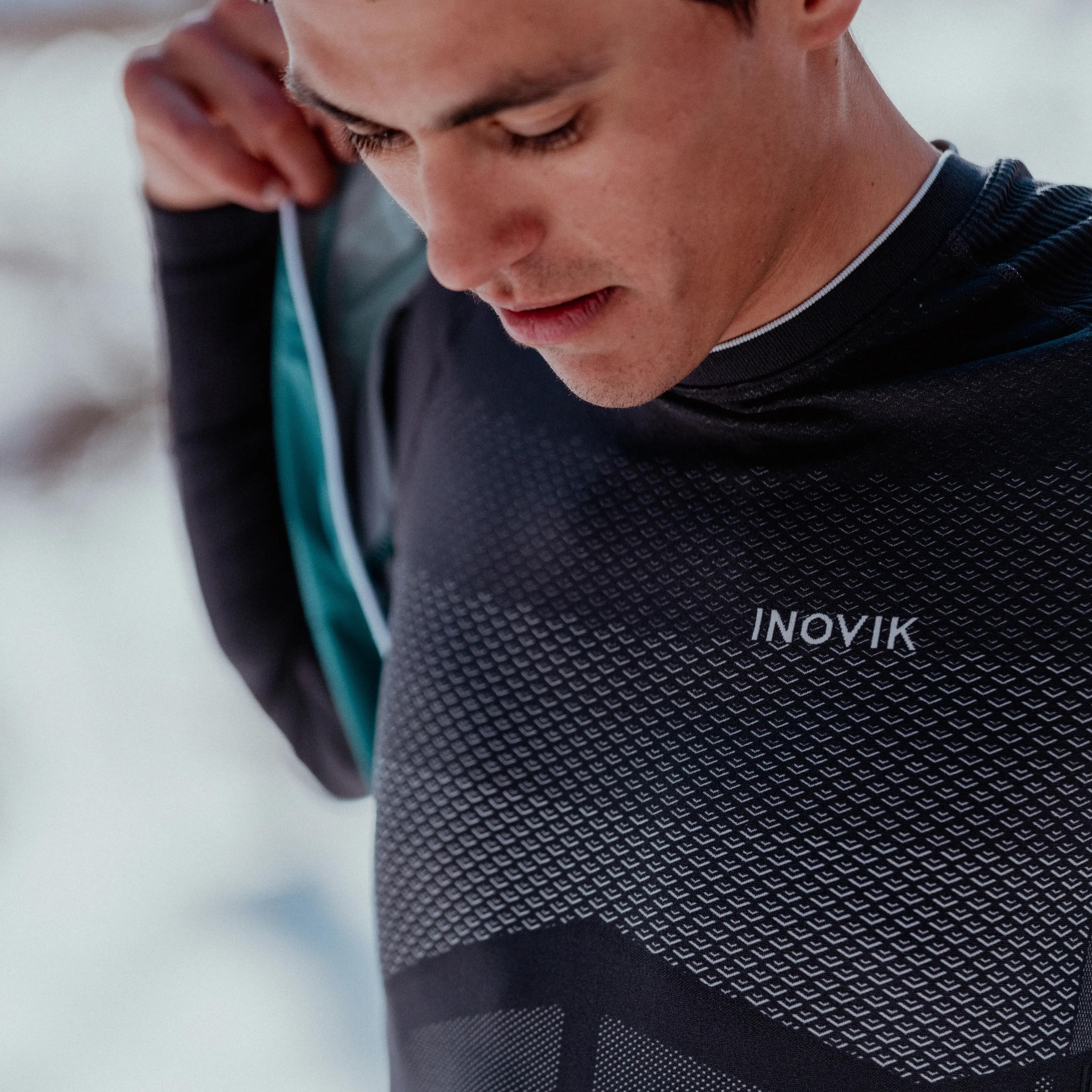 MEN’S THERMAL CROSS-COUNTRY SKI BASE LAYER 900 – BLACK