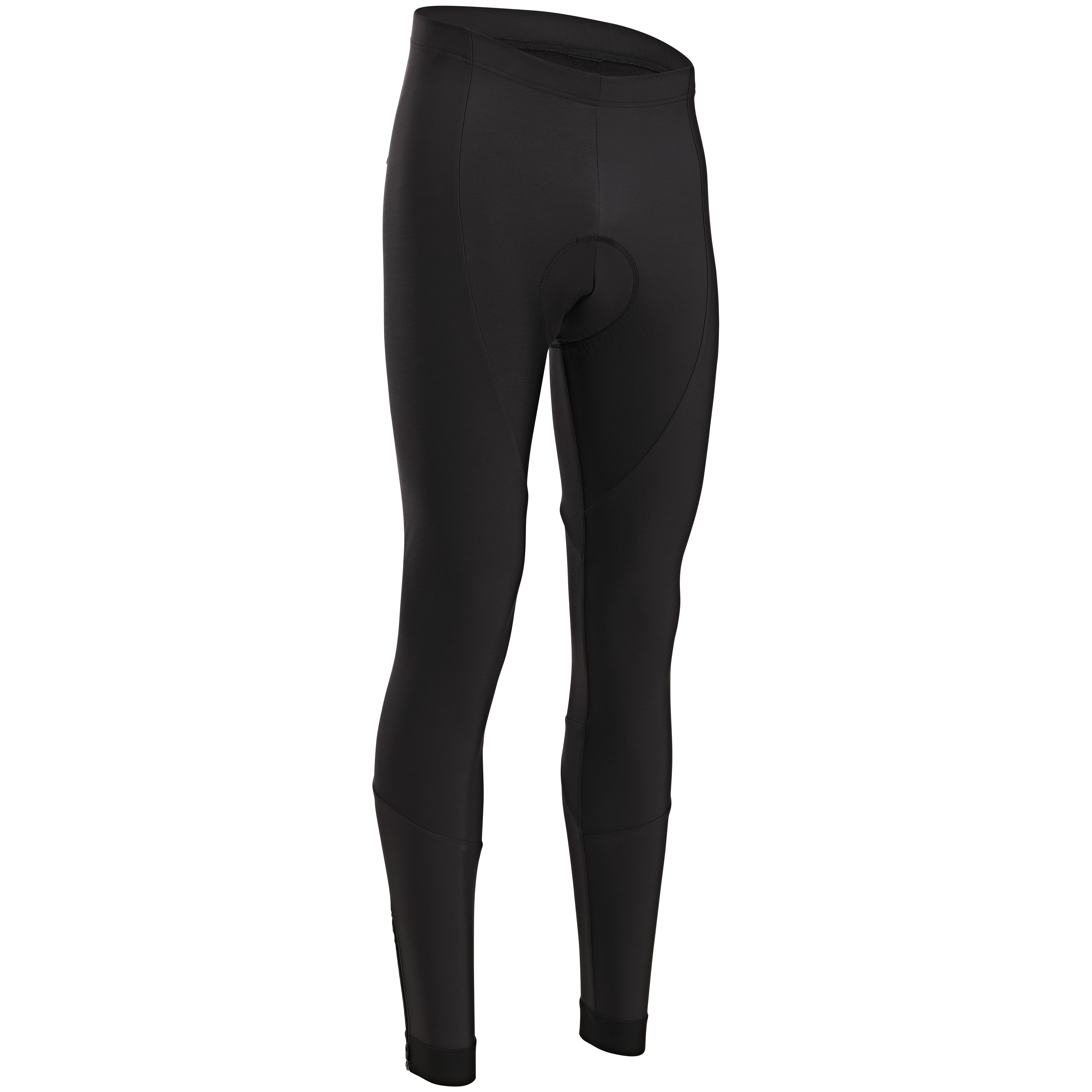 RC500 Men's Super Roubaix Winter Cycling Tights - Black