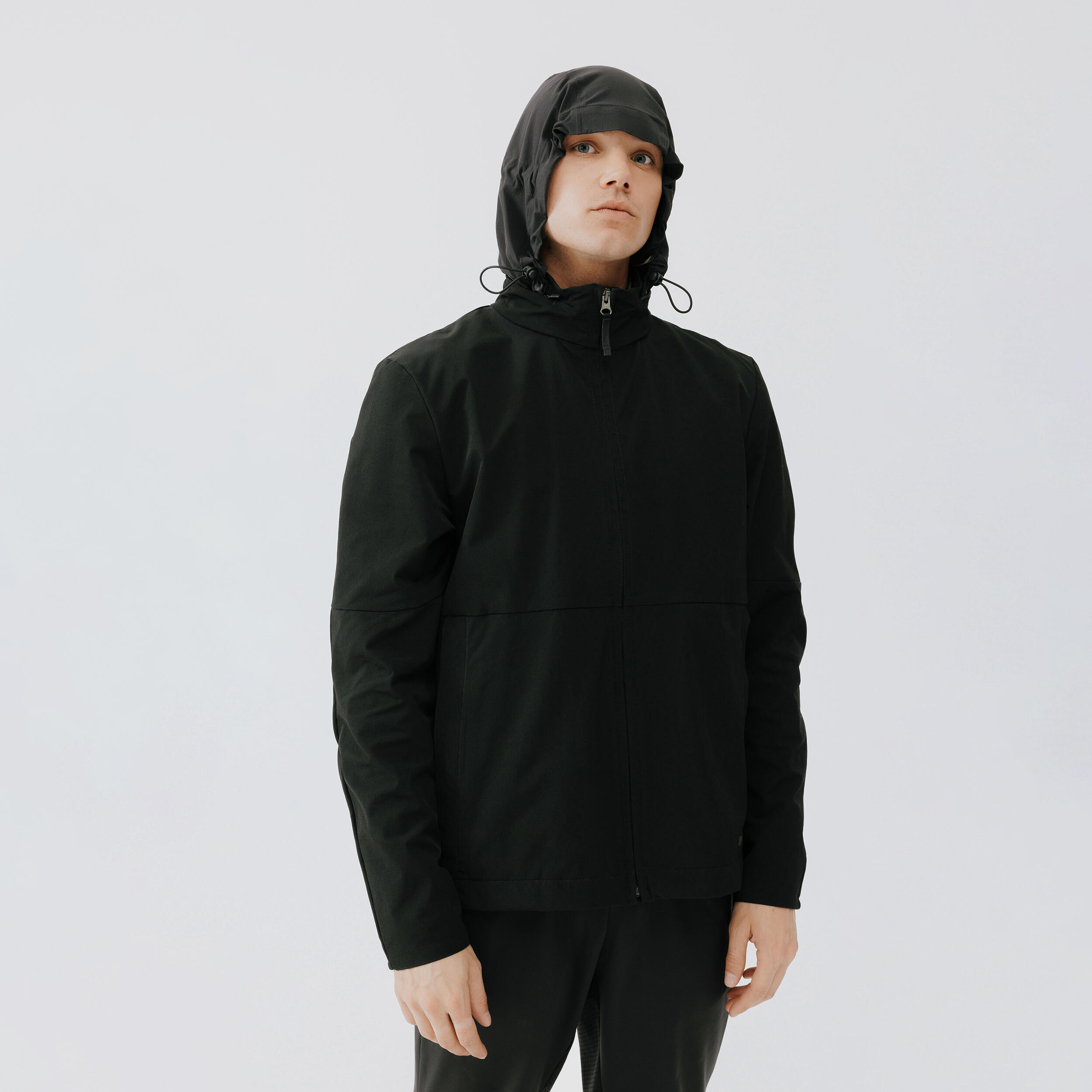 Men's Windproof Running Jacket Wind 500 - black