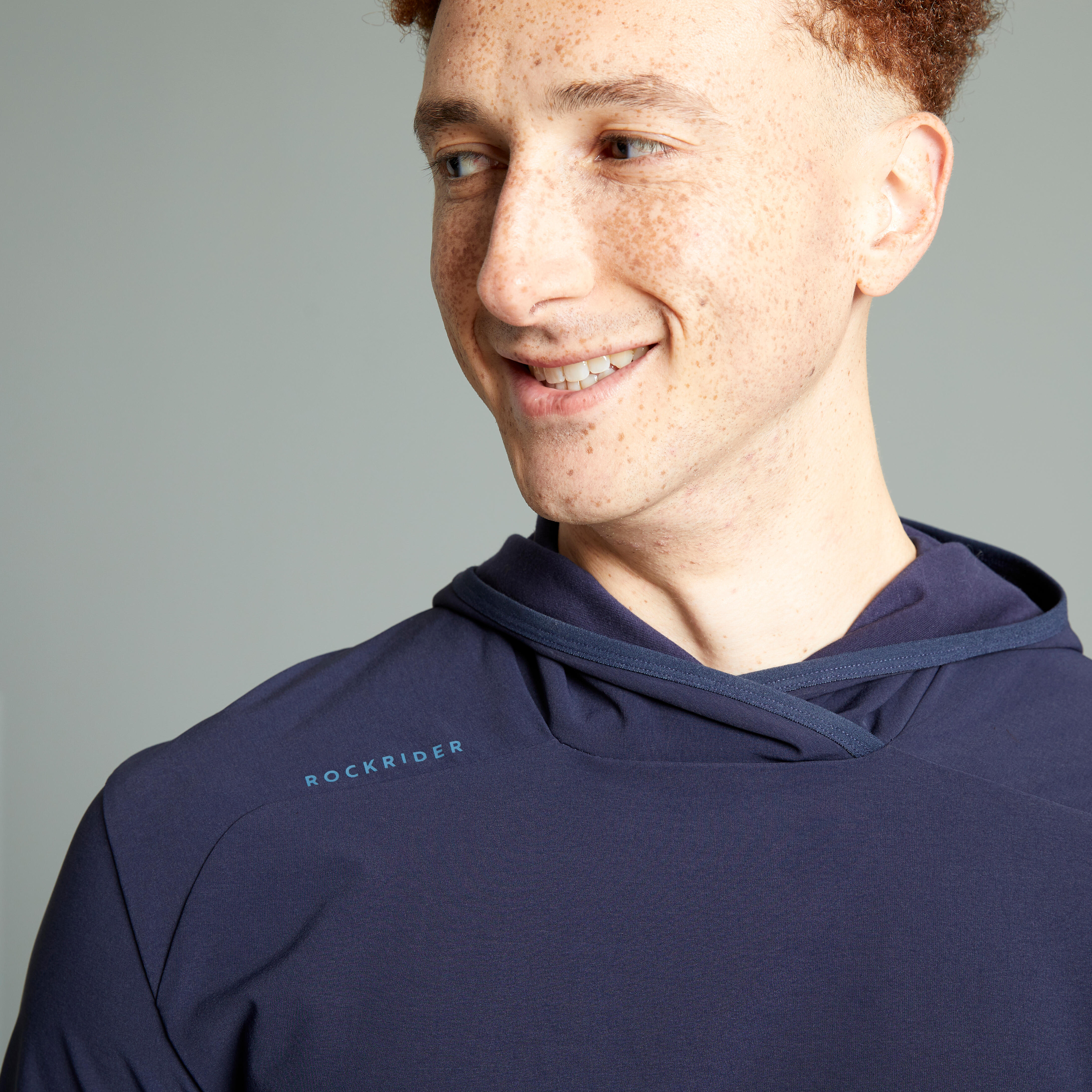 Mid-Season Long-Sleeved Mountain Bike Jersey EXPL 500 - Blue