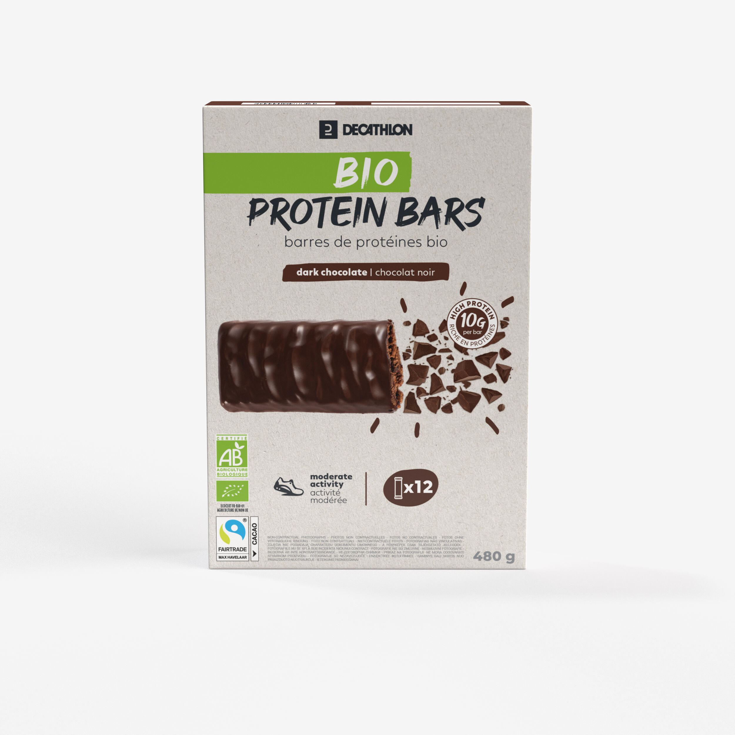 BIO CHOCOLATE PROTEIN BAR x12