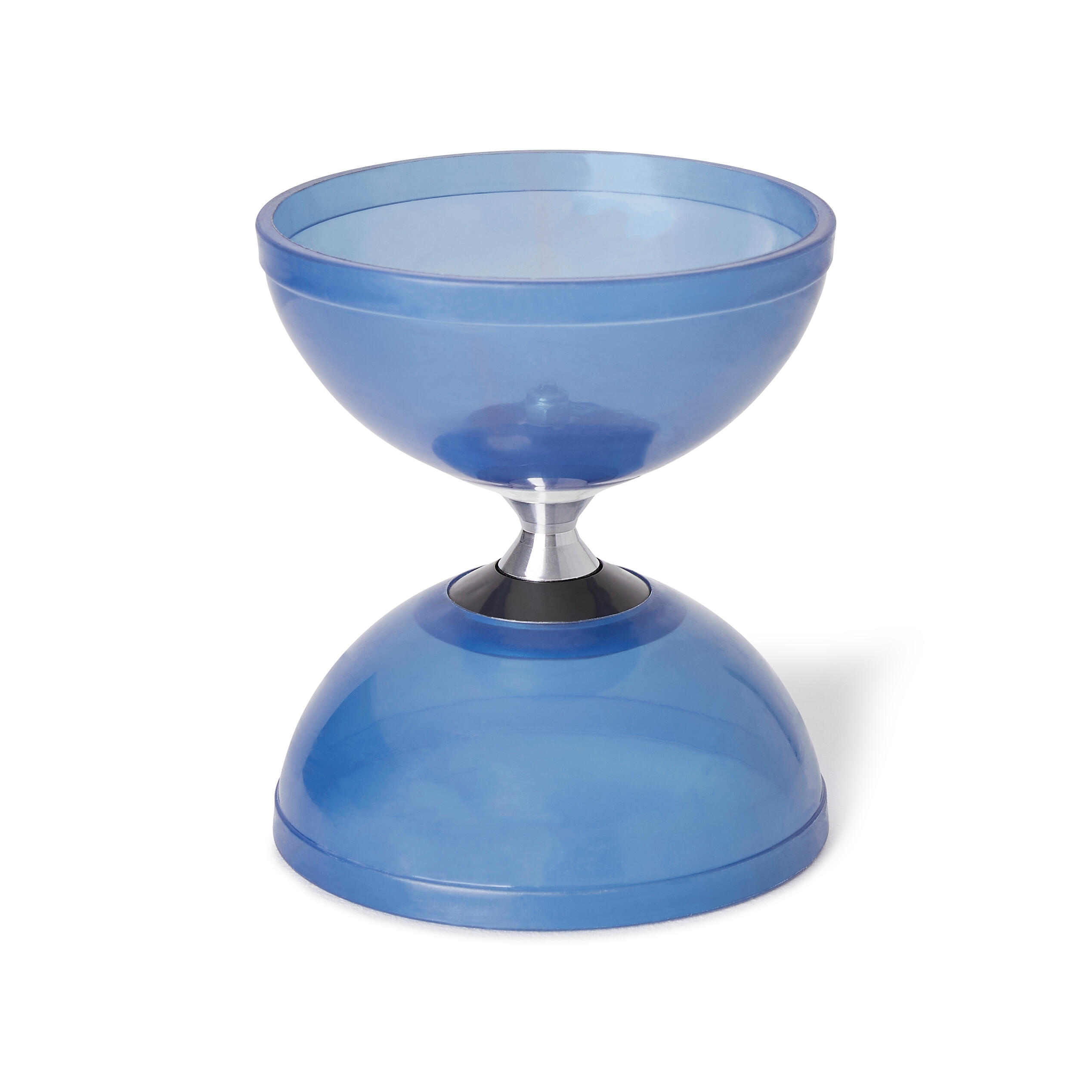 Bearing Diabolo with Fibreglass Sticks and Carrying Bag 500 - Blue