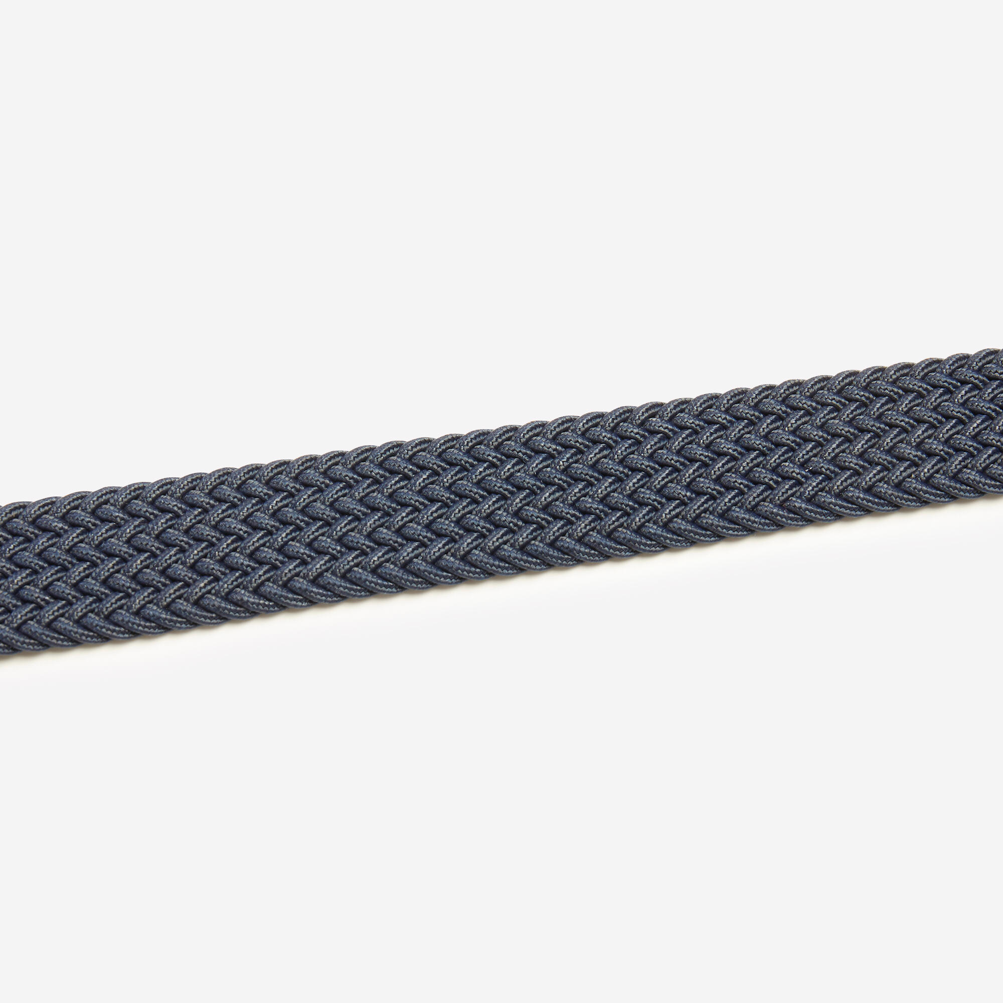 Golf Elasticated & Stretchy Braided Slim Belt - Navy Blue