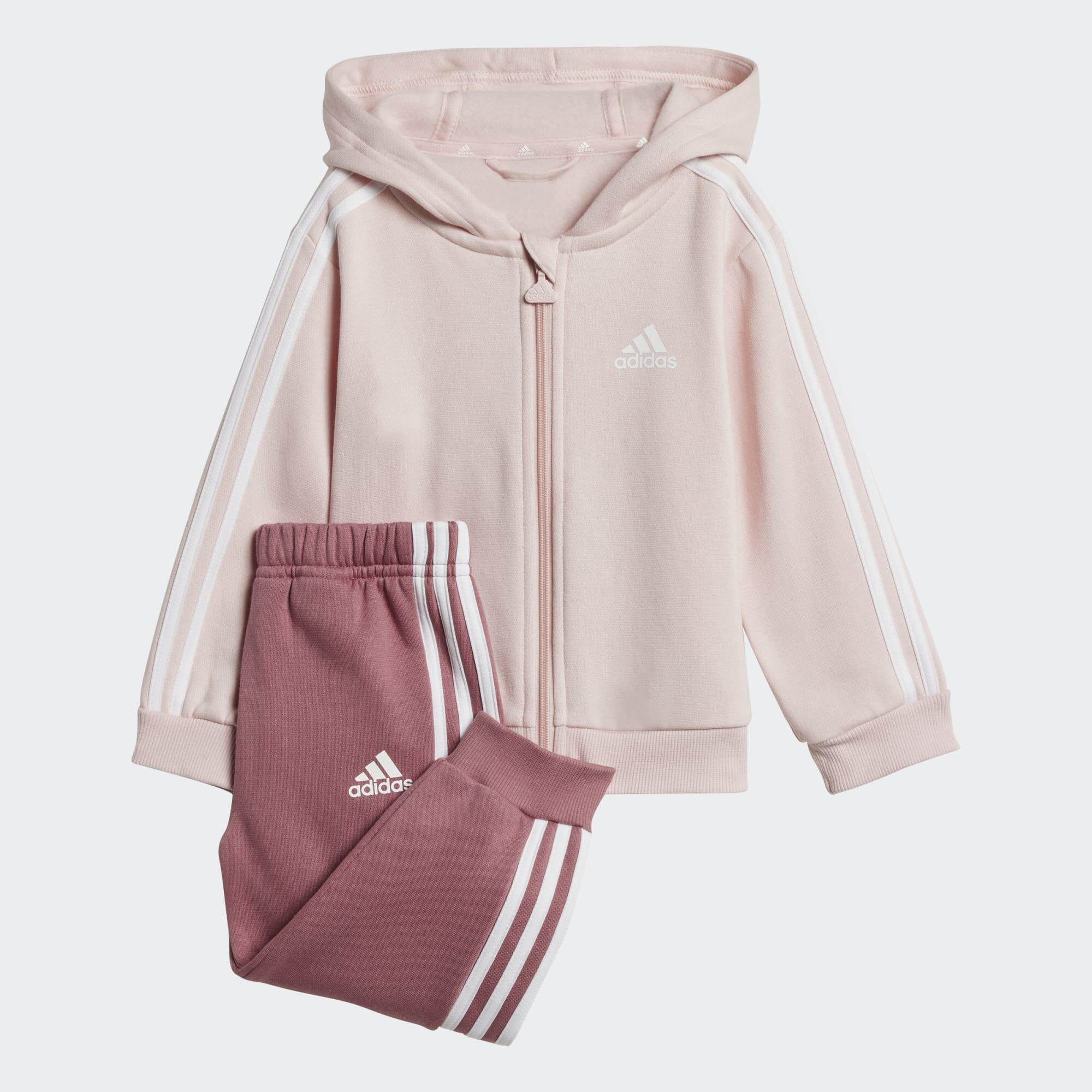 Baby Tracksuit Three Stripes - Pink
