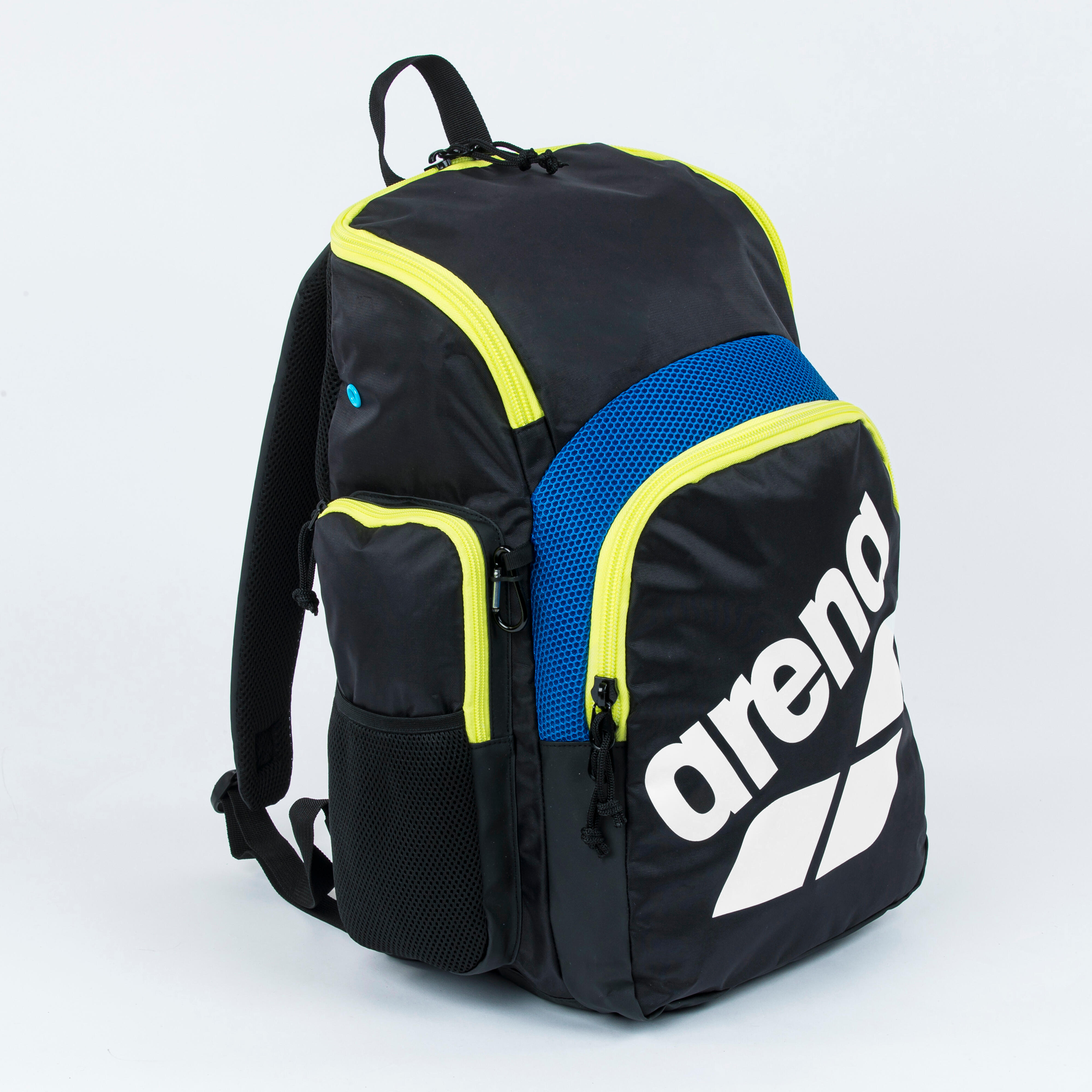 Swimming Backpack 35L ARENA SPIKY III Black Yellow