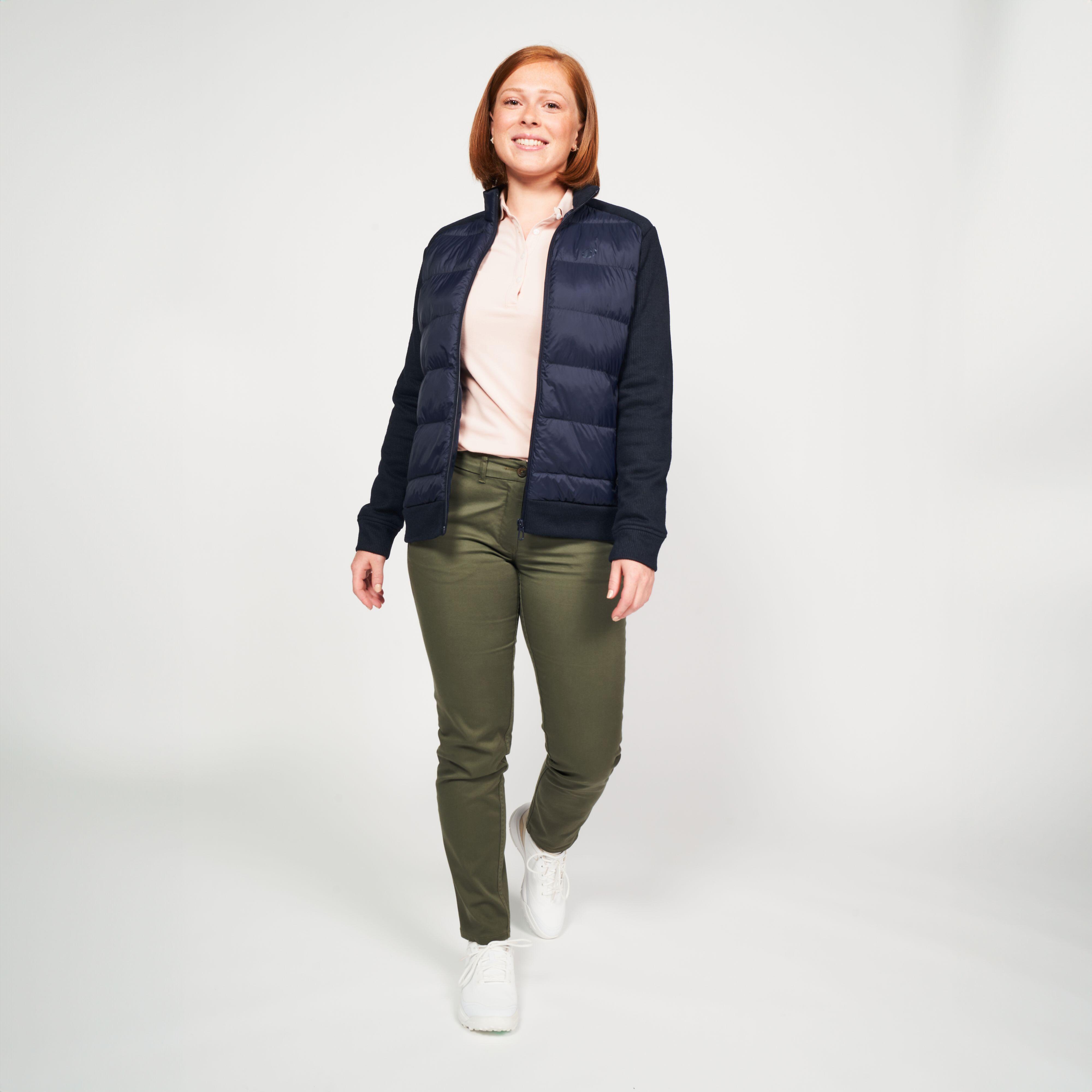 Men's golf hybrid insulated jacket - CW900 navy blue