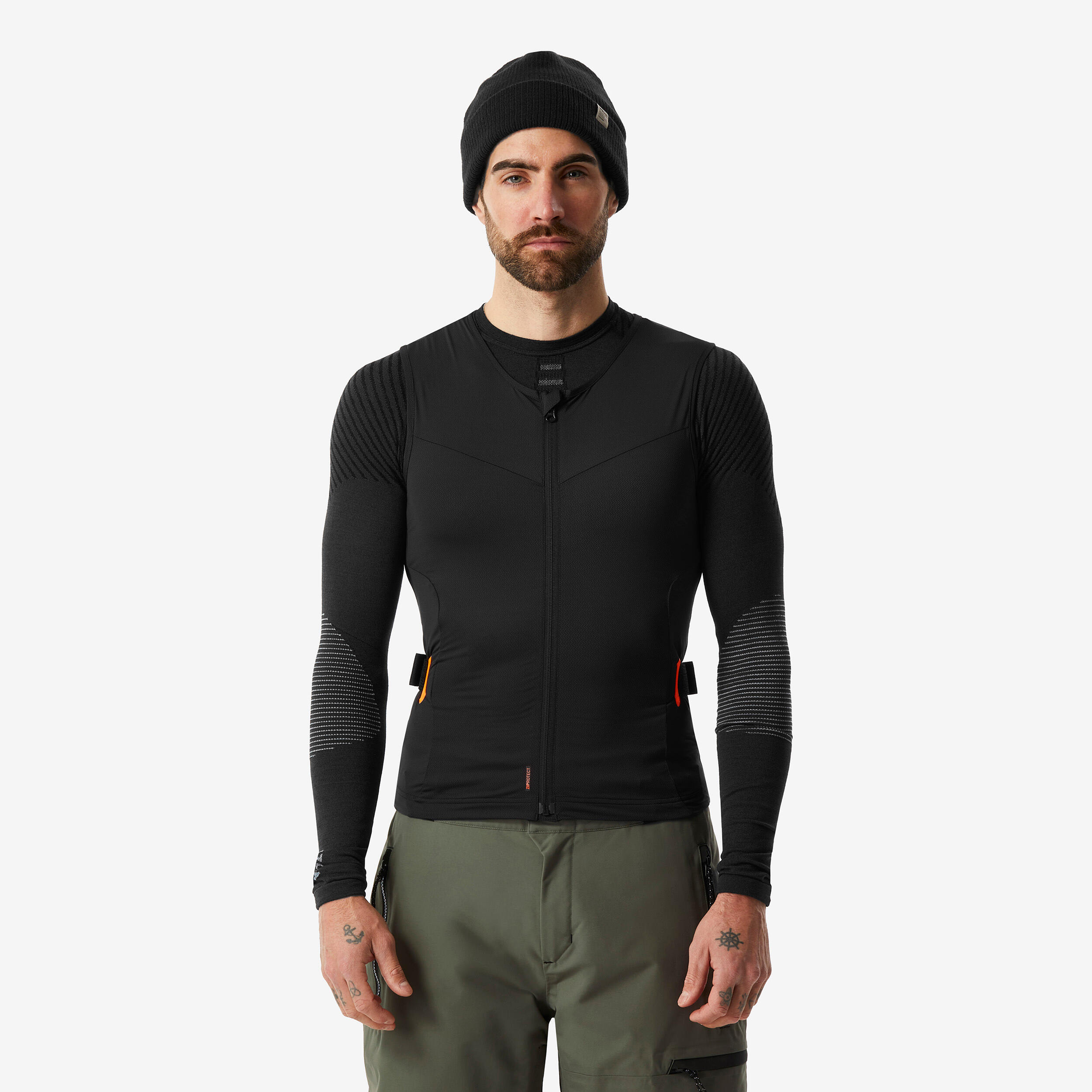 Women’s Mountain Biking   Ski and Snowboard Back Protector Vest DBCK 900 -  Blue