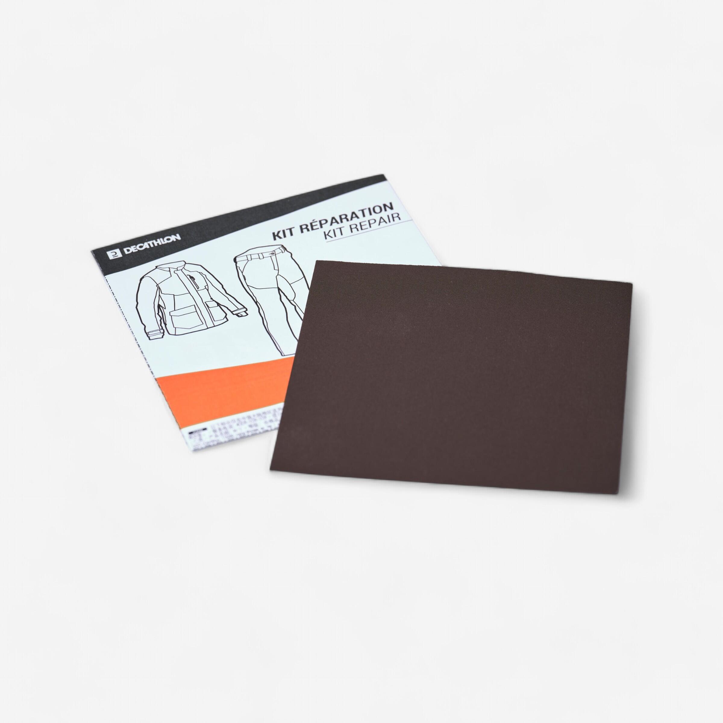 IRON-ON PATCH - TEXTILE REPAIR BROWN