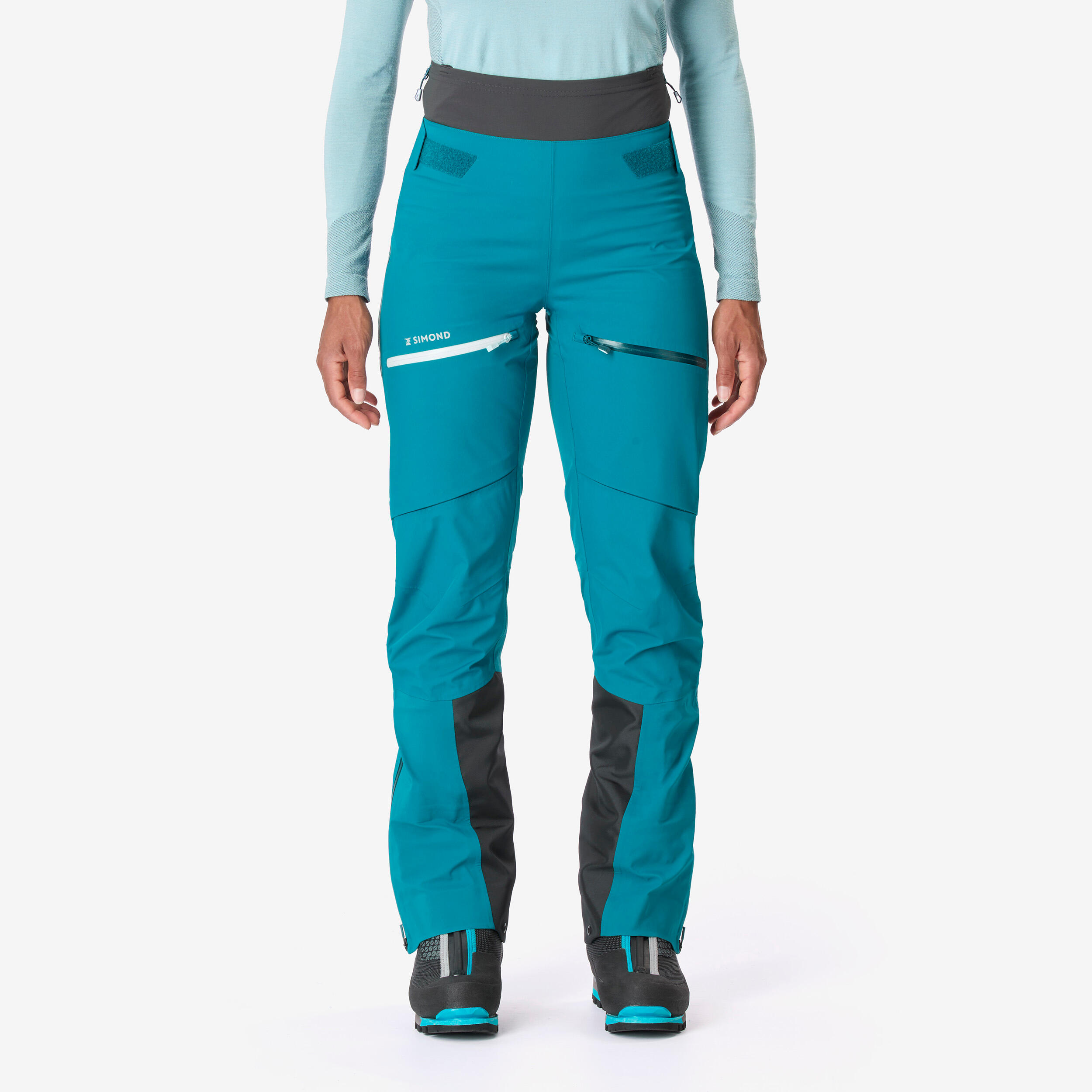 Women's ICE overtrousers - Turquoise blue
