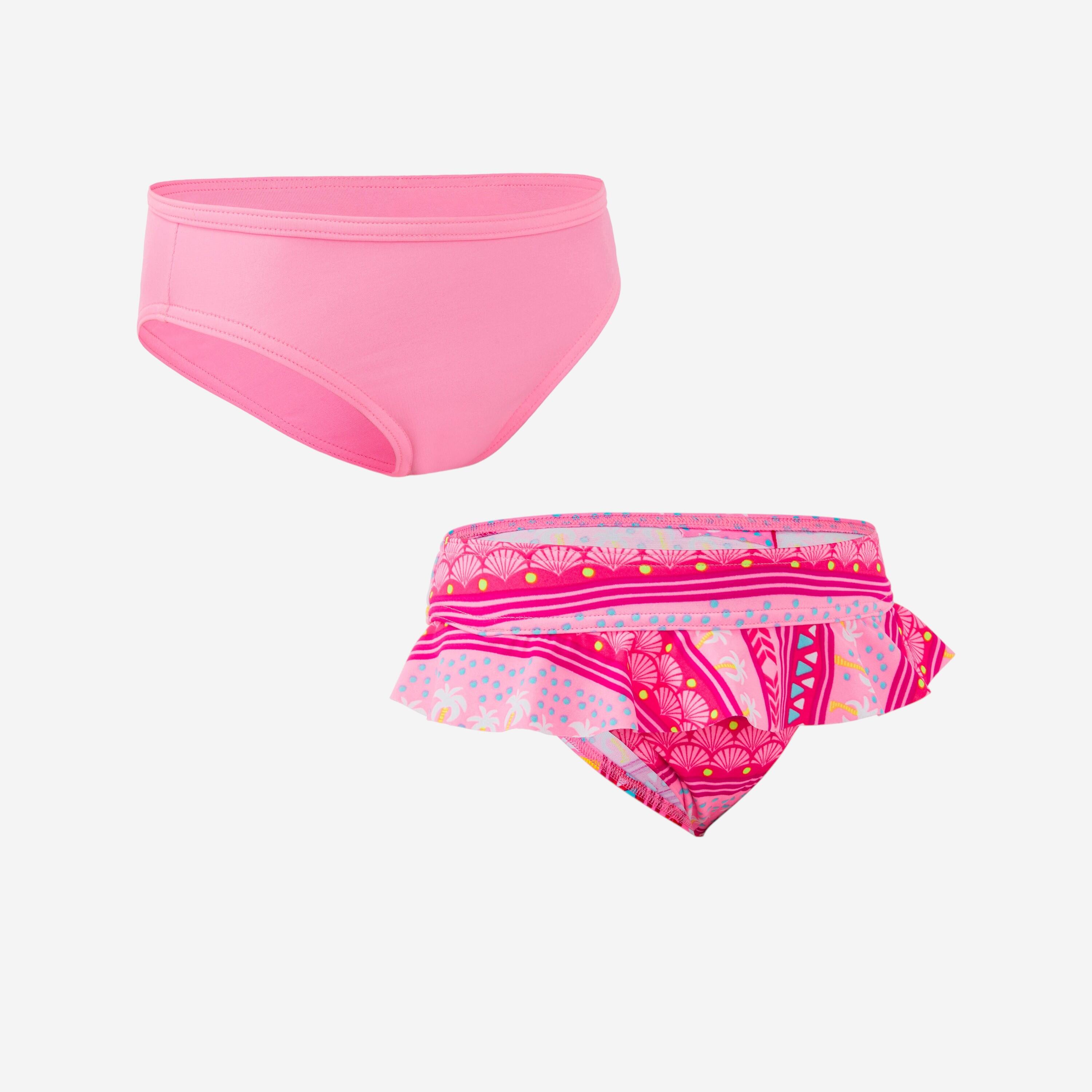 LITTLE GIRL'S Swimsuit bottoms MADI 100 - PINK