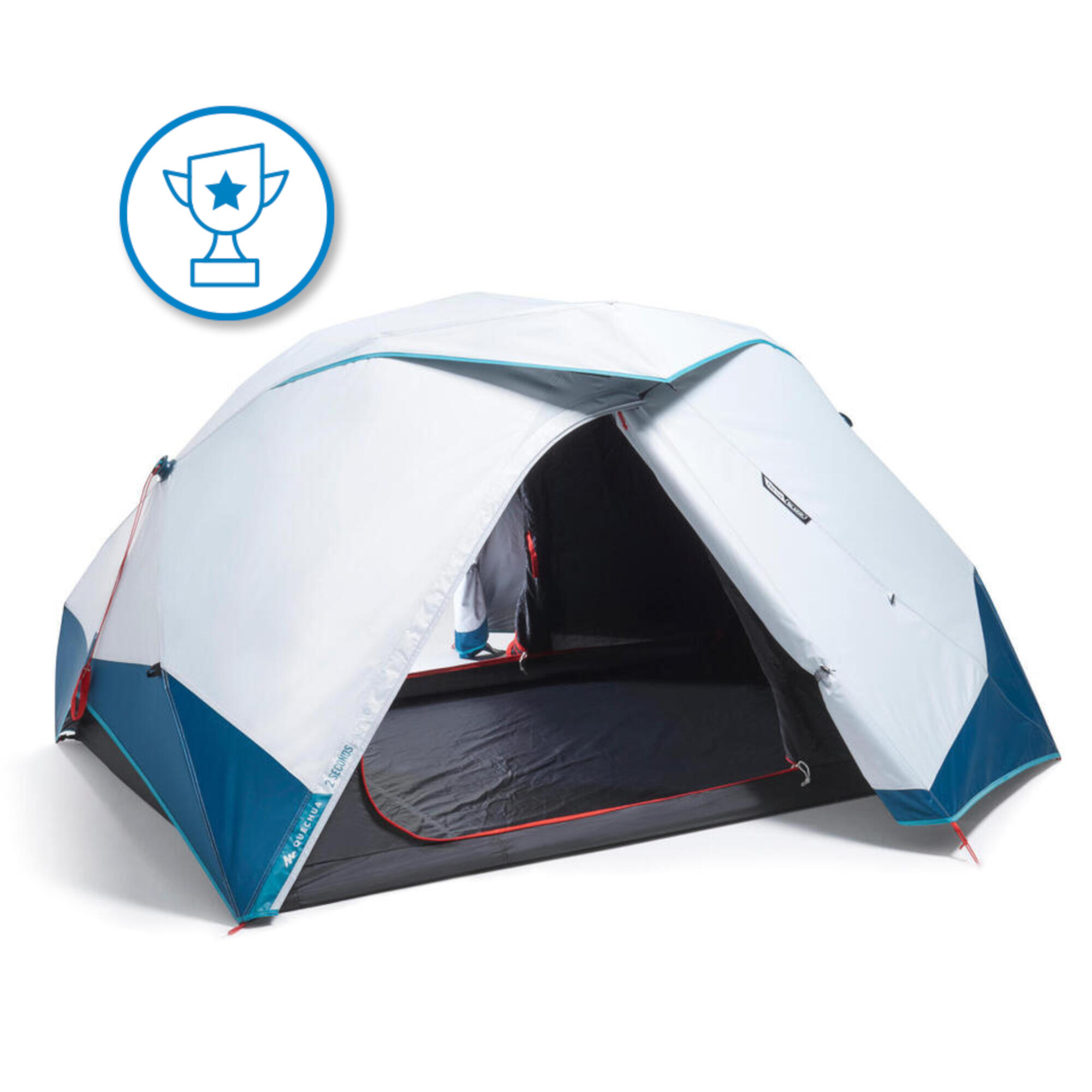 Camping tent 2 Seconds Easy - 2-Person - Fresh&Black