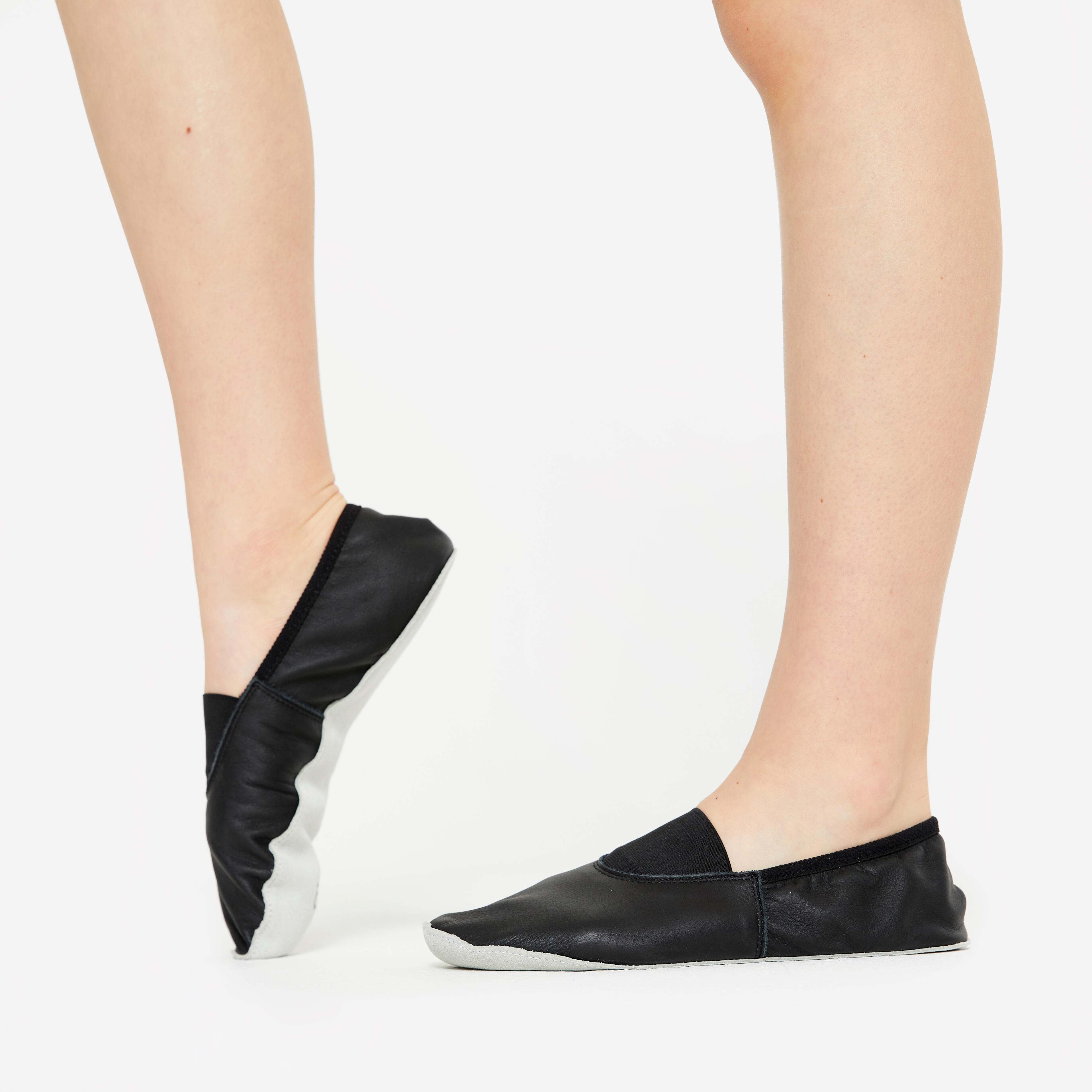 Modern Jazz Supple Leather Shoes - Black