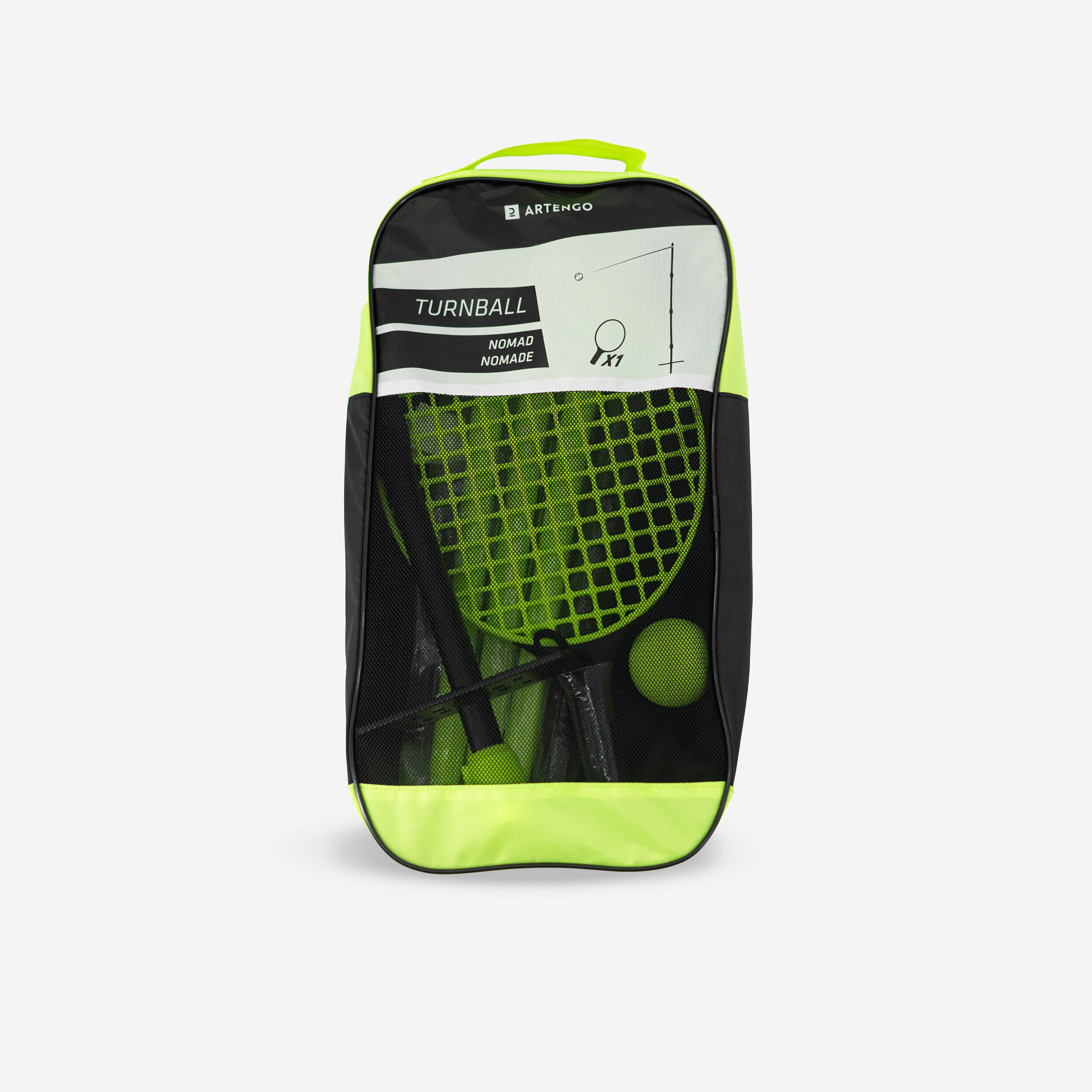 Speedball Set (1 Post  1 Racket and 1 Case) Turnball Nomad