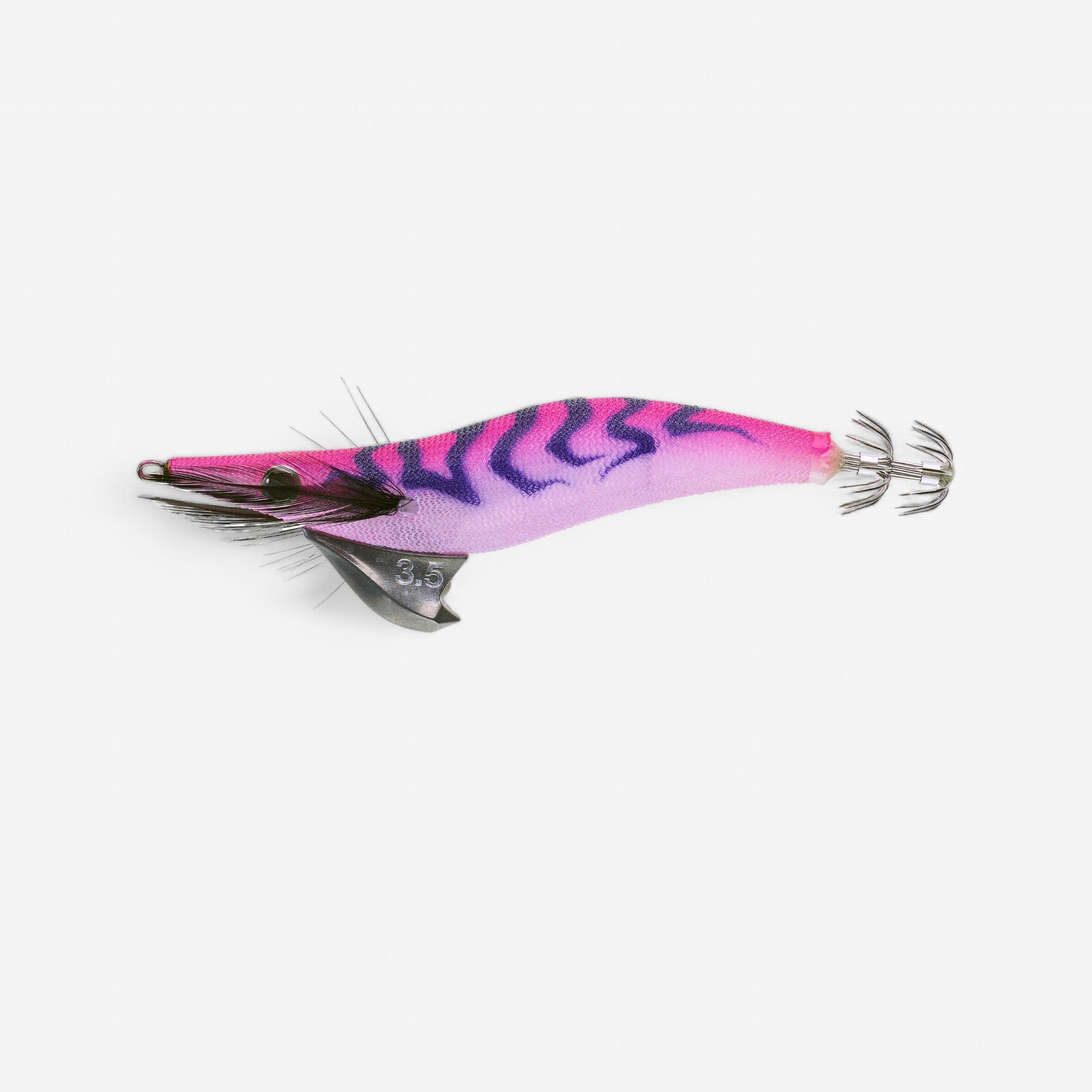 Sea fishing for cuttlefish and squid sinking jig EBI S 3.5/135 Pink