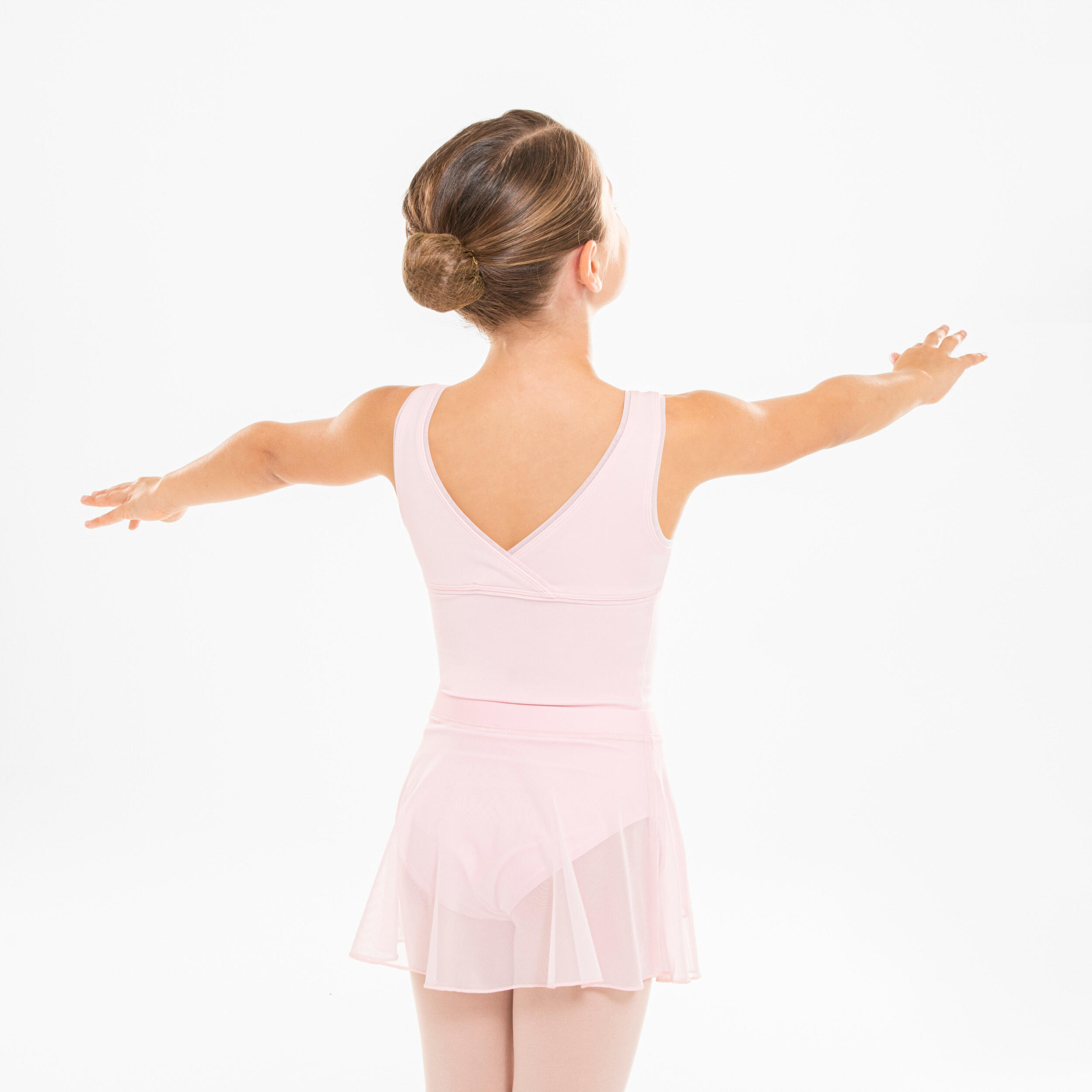 Girls' Voile Ballet Wrap Skirt - Pink