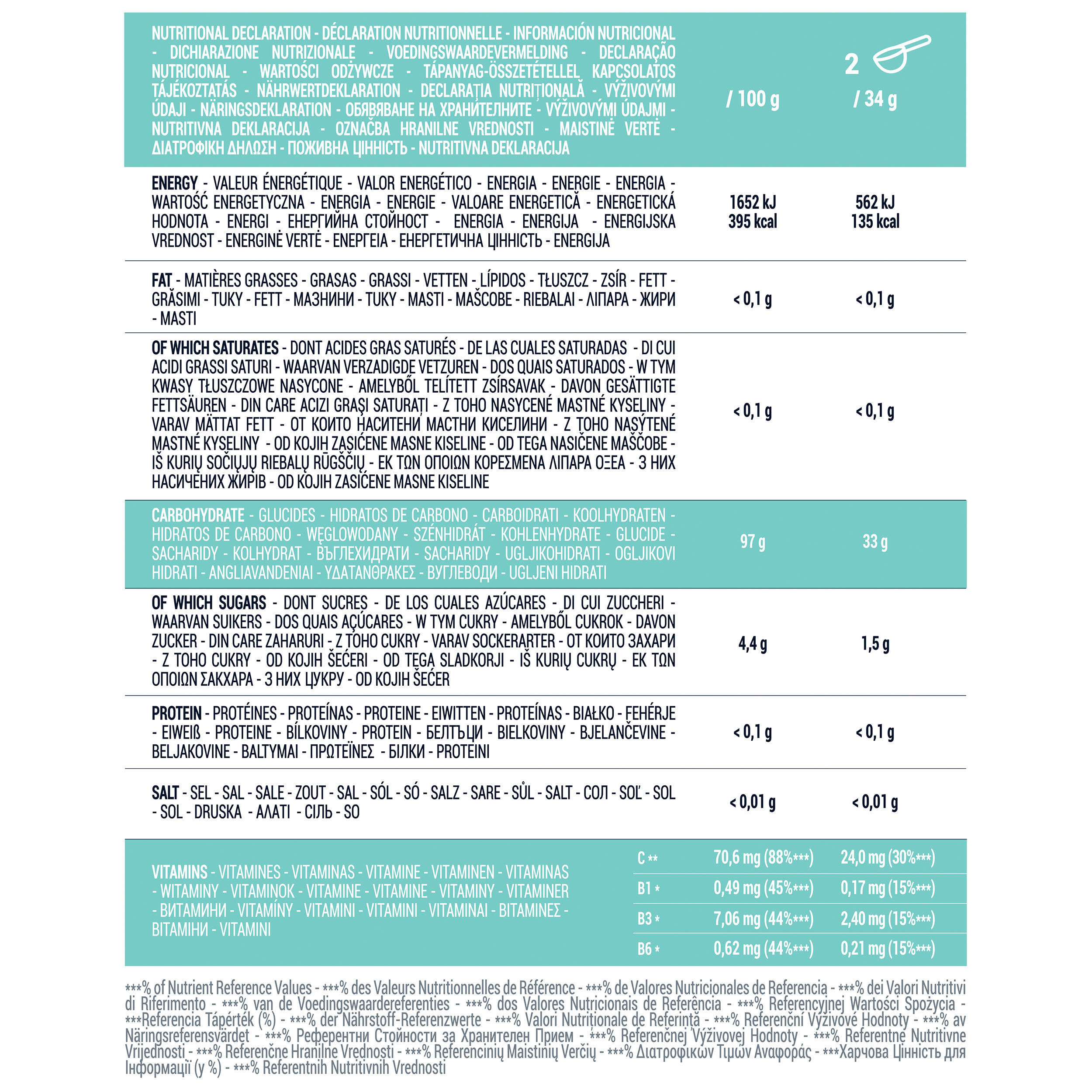 LEMON POWDERED MALTODEXTRIN DRINK 1KG