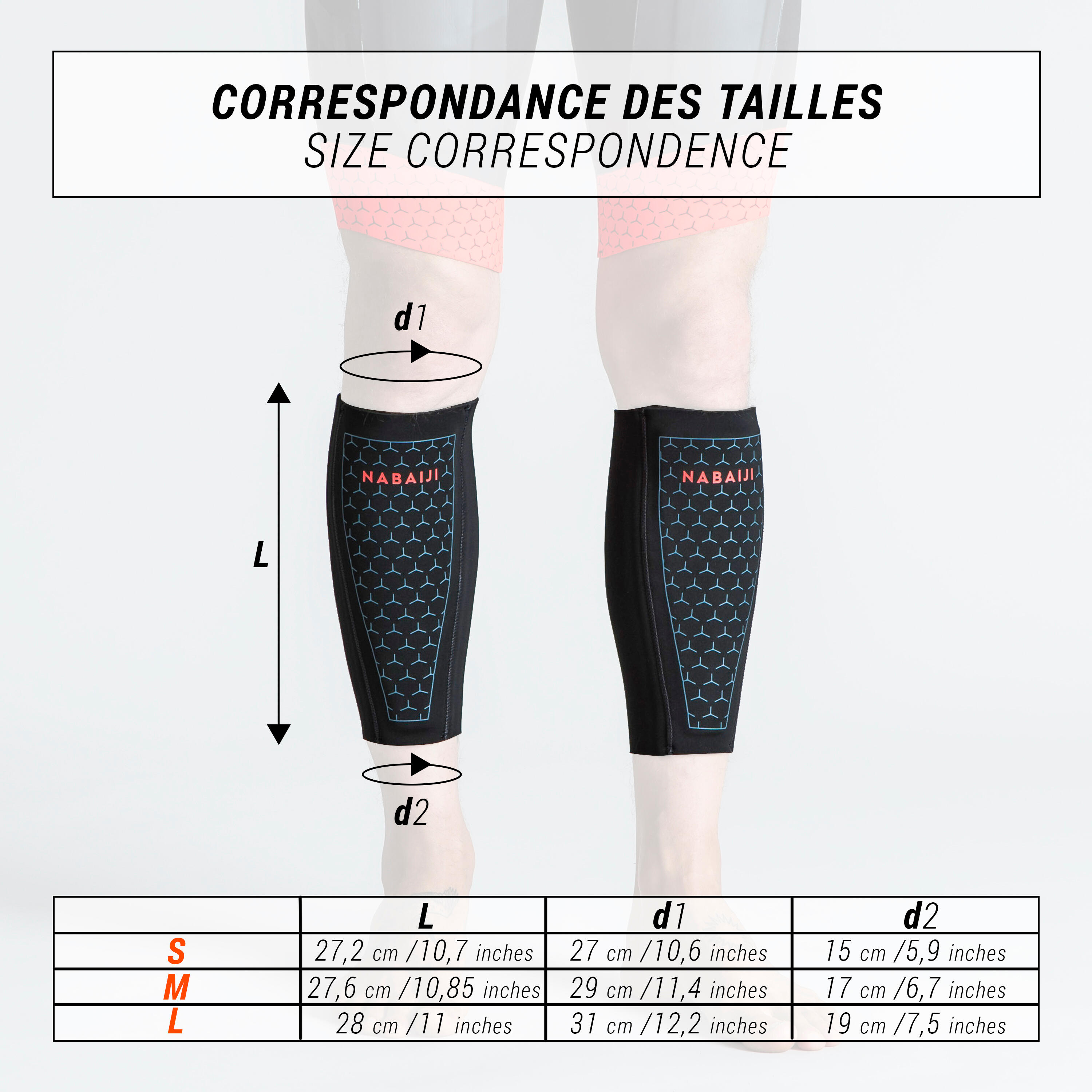 SWIMRUN NEOPRENE CALF SLEEVES